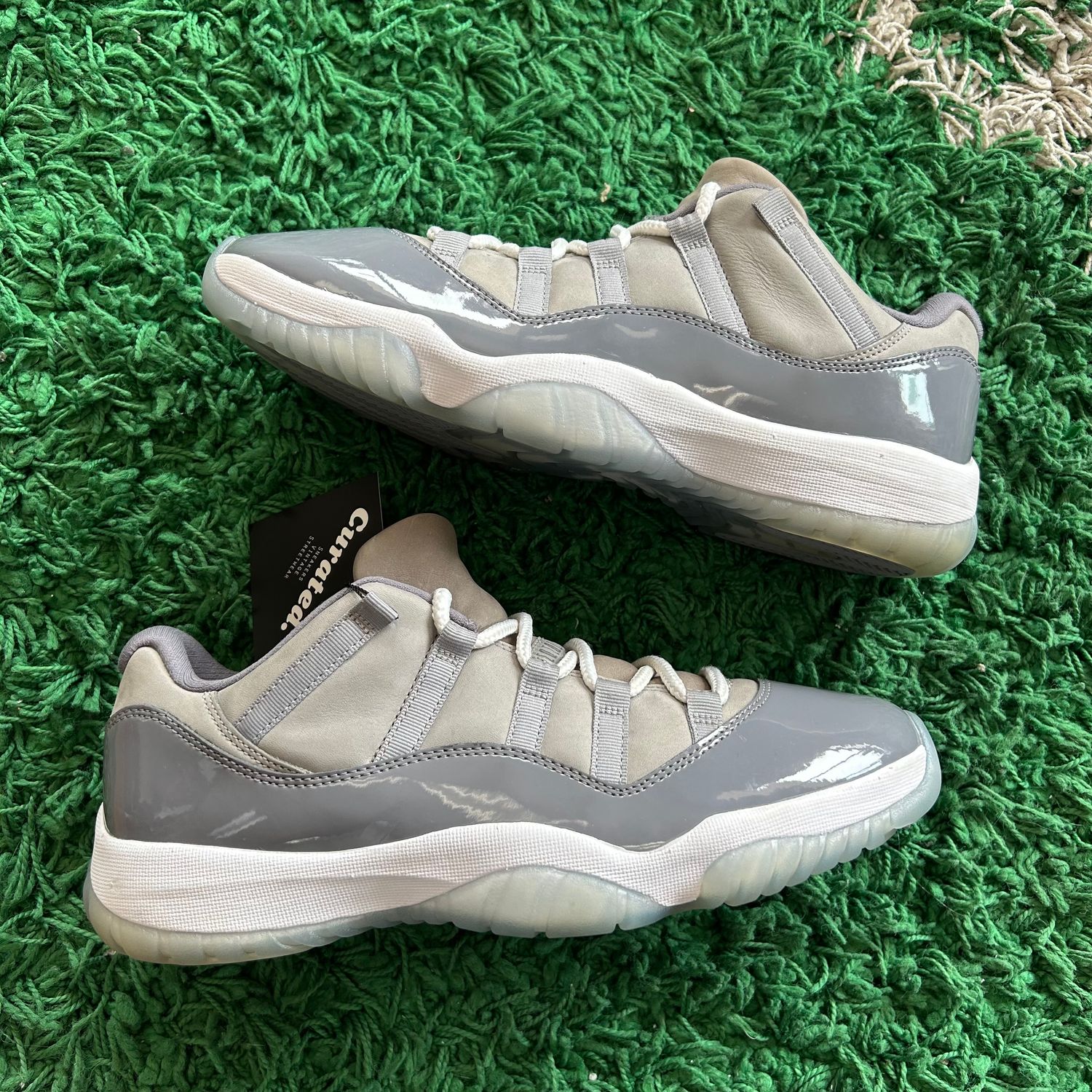 PO NB AIR JORDAN 11 LOW COOL GREY SX SIZE 10.5