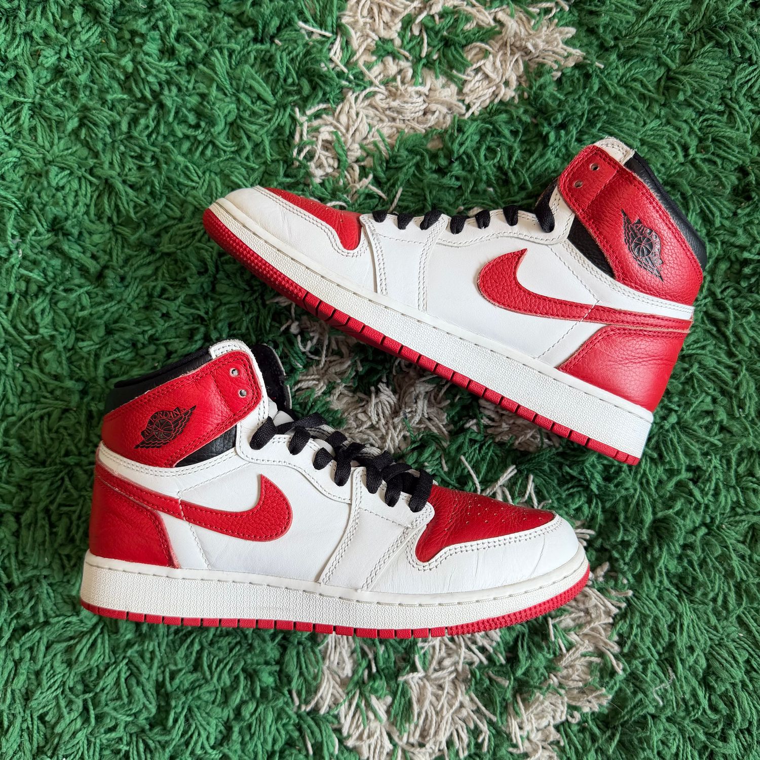 PO NB AIR JORDAN 1 HIGH HERITAGE SX SIZE 7Y