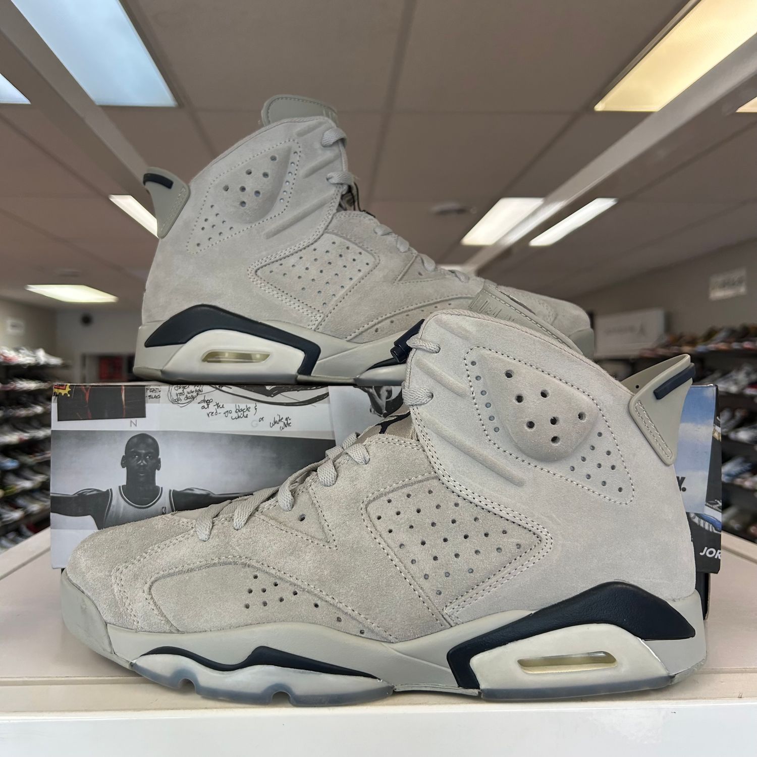 PO2 AIR JORDAN 6 RETRO GEORGETOWN (2022) SX SIZE 11