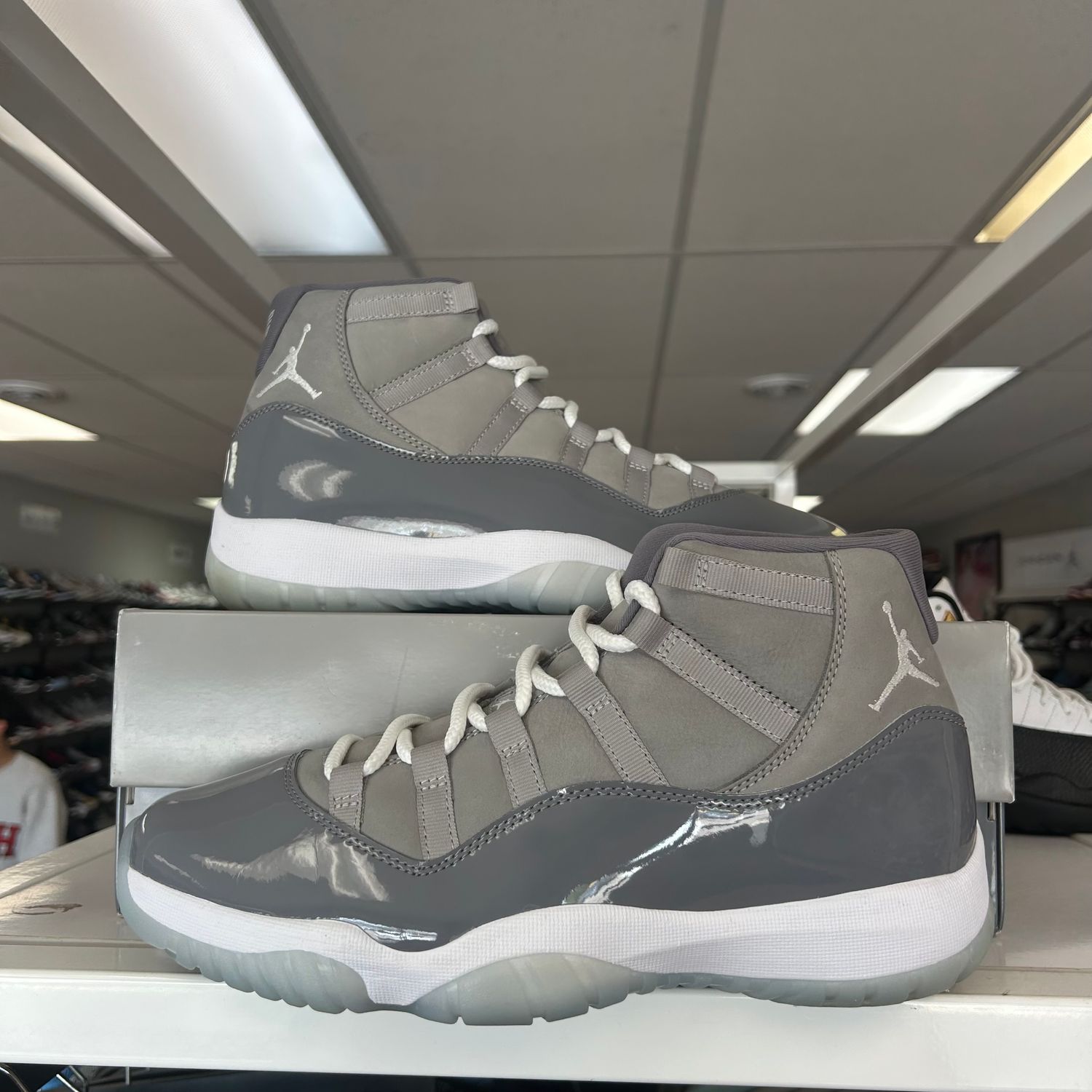 PO4 AIR JORDAN 11 COOL GREY SIZE 10.5