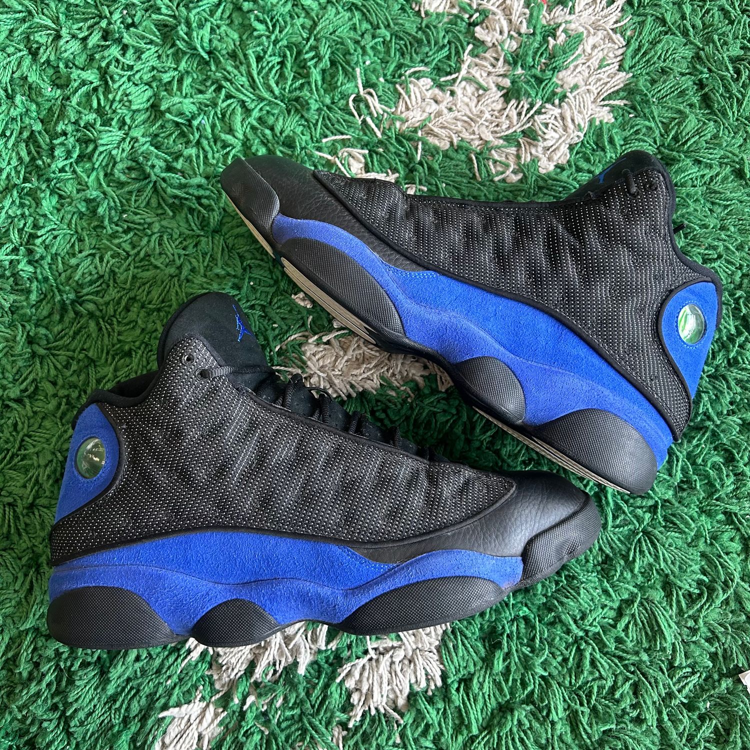 PO NB AIR JORDAN 13 RETRO BLACK HYPER ROYAL Sx SIZE 13