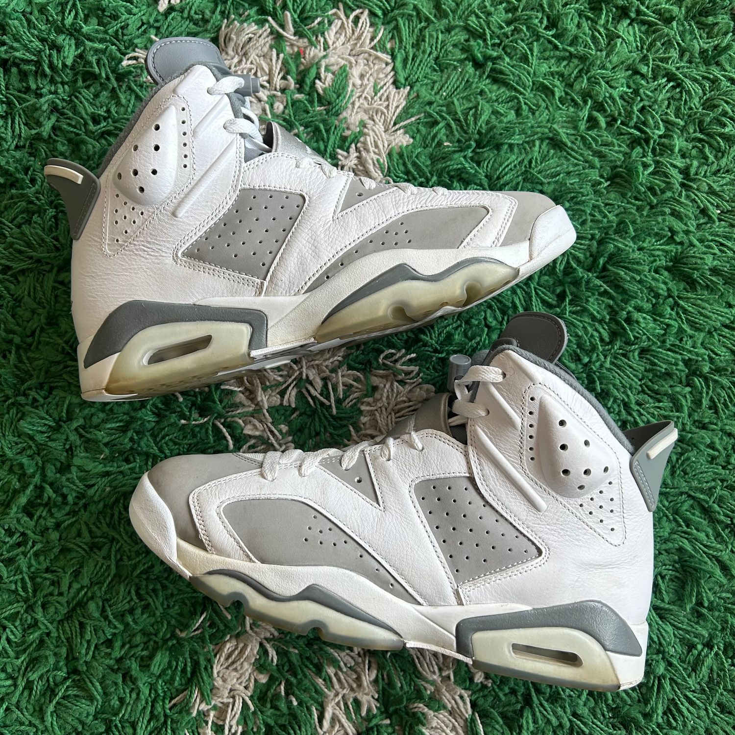 PO NB AIR JORDAN 6 COOL GREY Sx SIZE 10.5