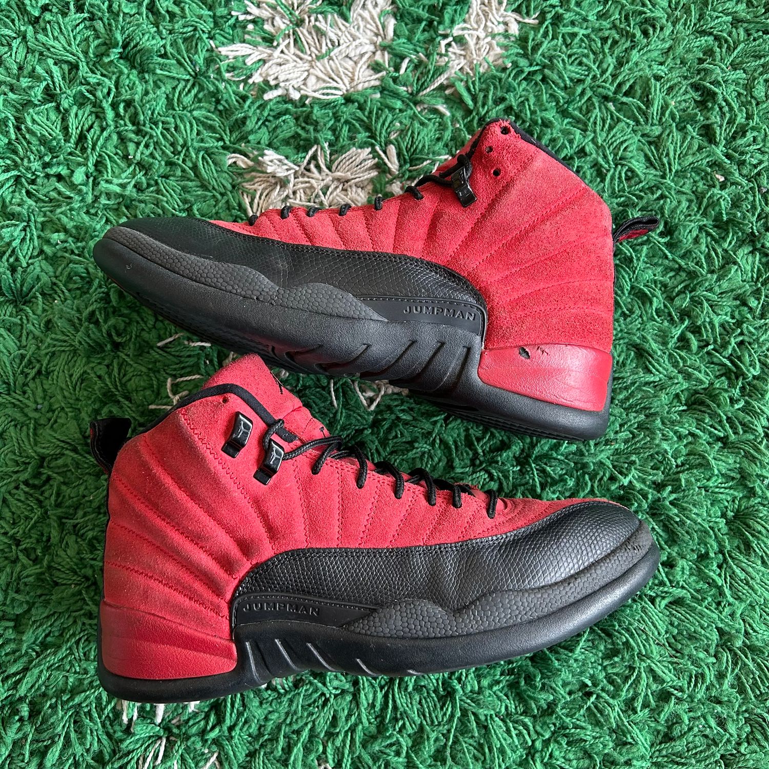 PO NB3 AIR JORDAN 12 REVERSE FLU GAME Sx SIZE 10