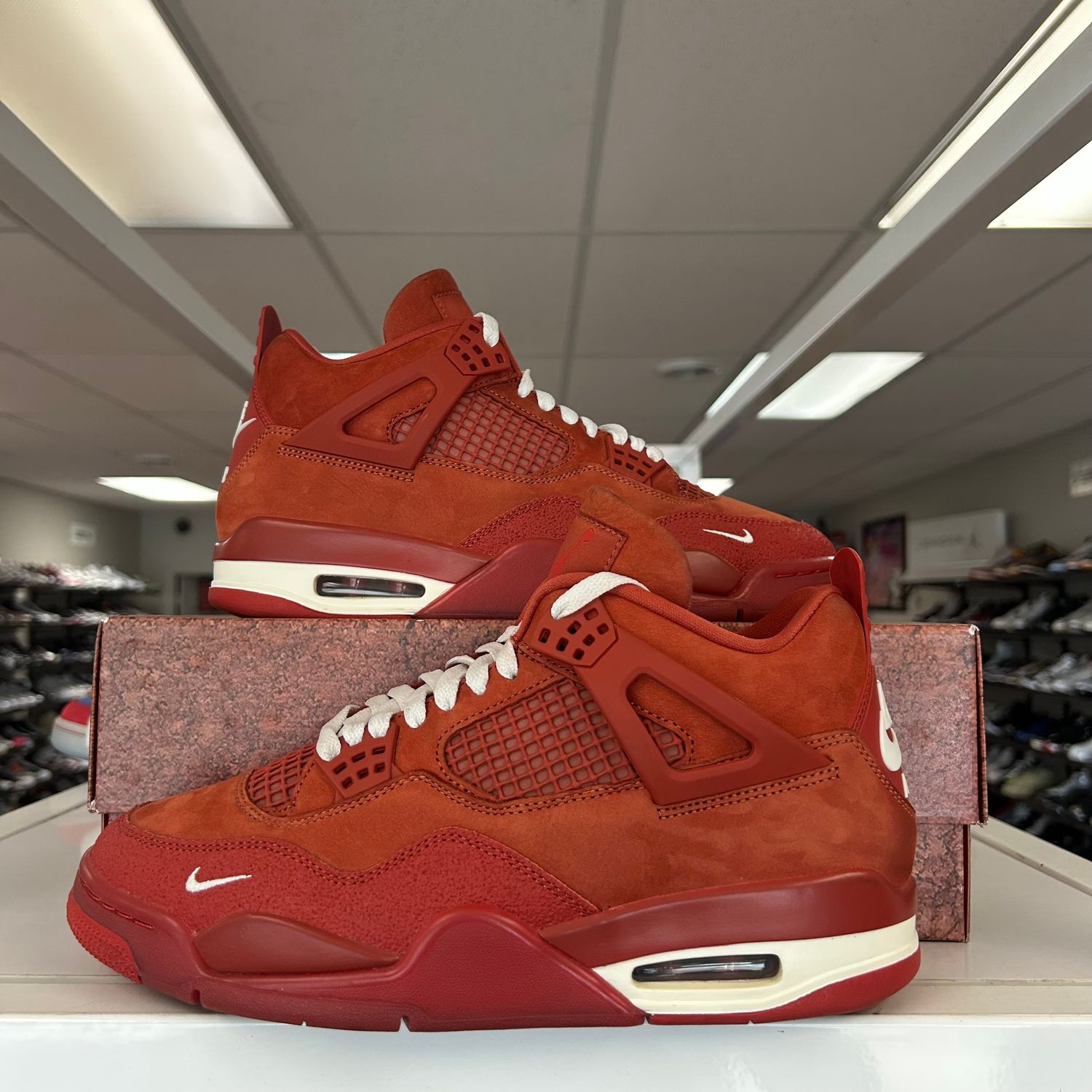 PO AIR JORDAN 4 NIGEL SYLVESTER BRICK BY BRICK Sx SIZE 9