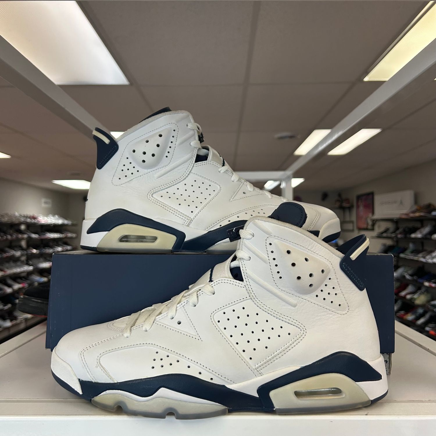 PO AIR JORDAN 6 MIDNIGHT NAVY (Sx) SIZE 12