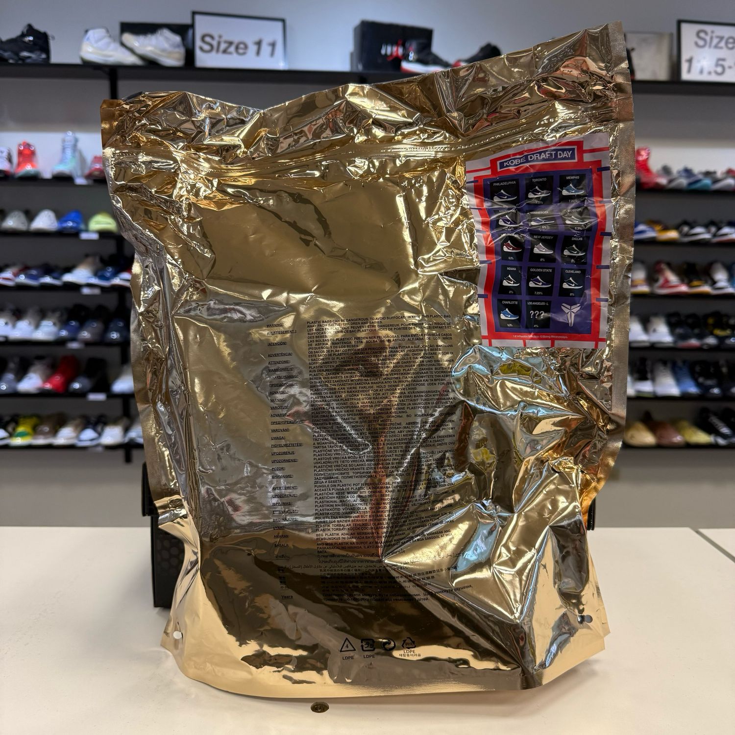 NEW NIKE KOBE 4 PROTRO DRAFT DAY (SEALED MYSTERY)