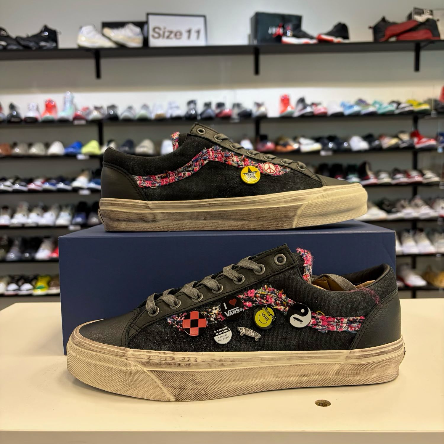 NEW VANS OLD SKOOL 36 LX SOUVENIR BLACK