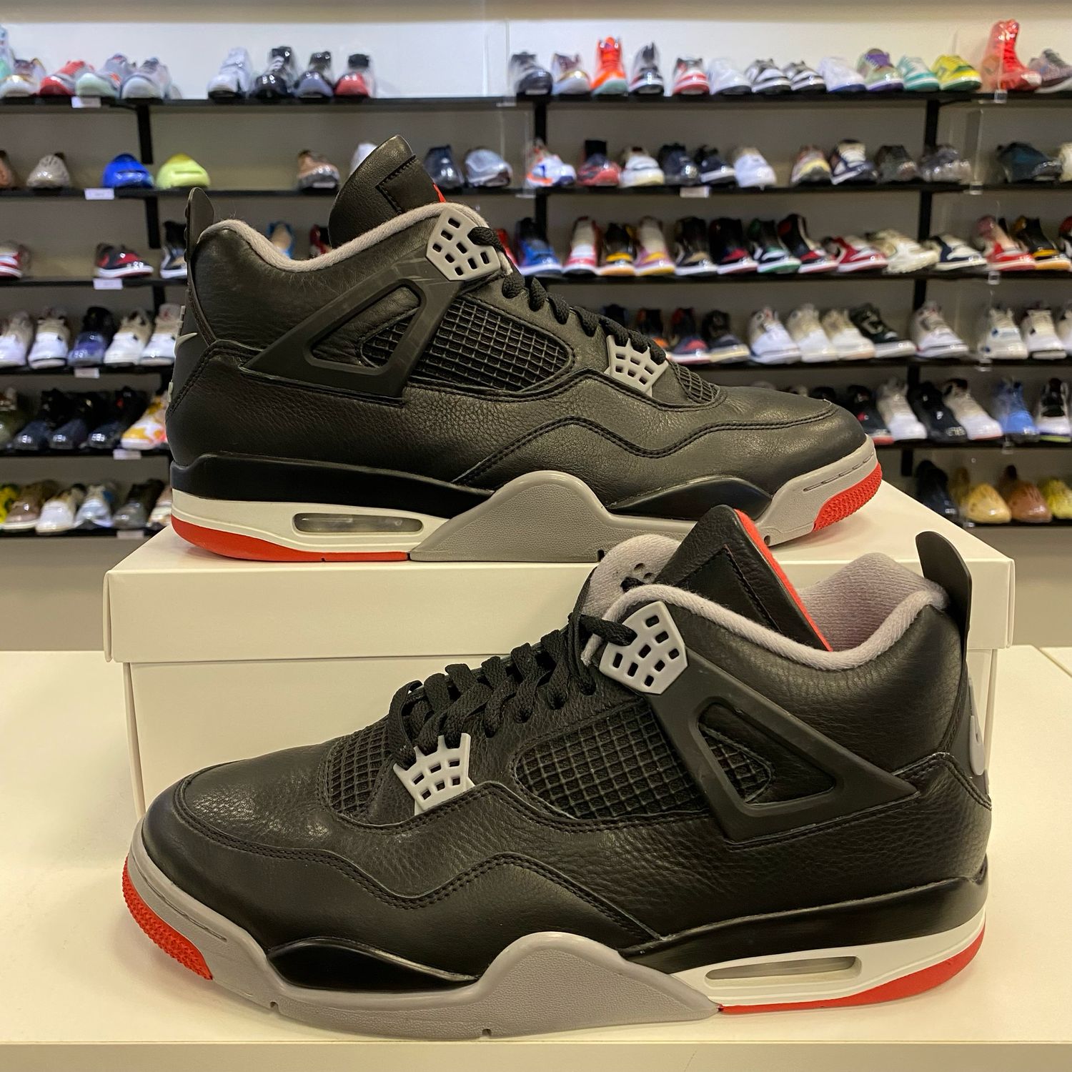PO NB AIR JORDAN 4 RETRO BRED REIMAGINED SIZE 12.5