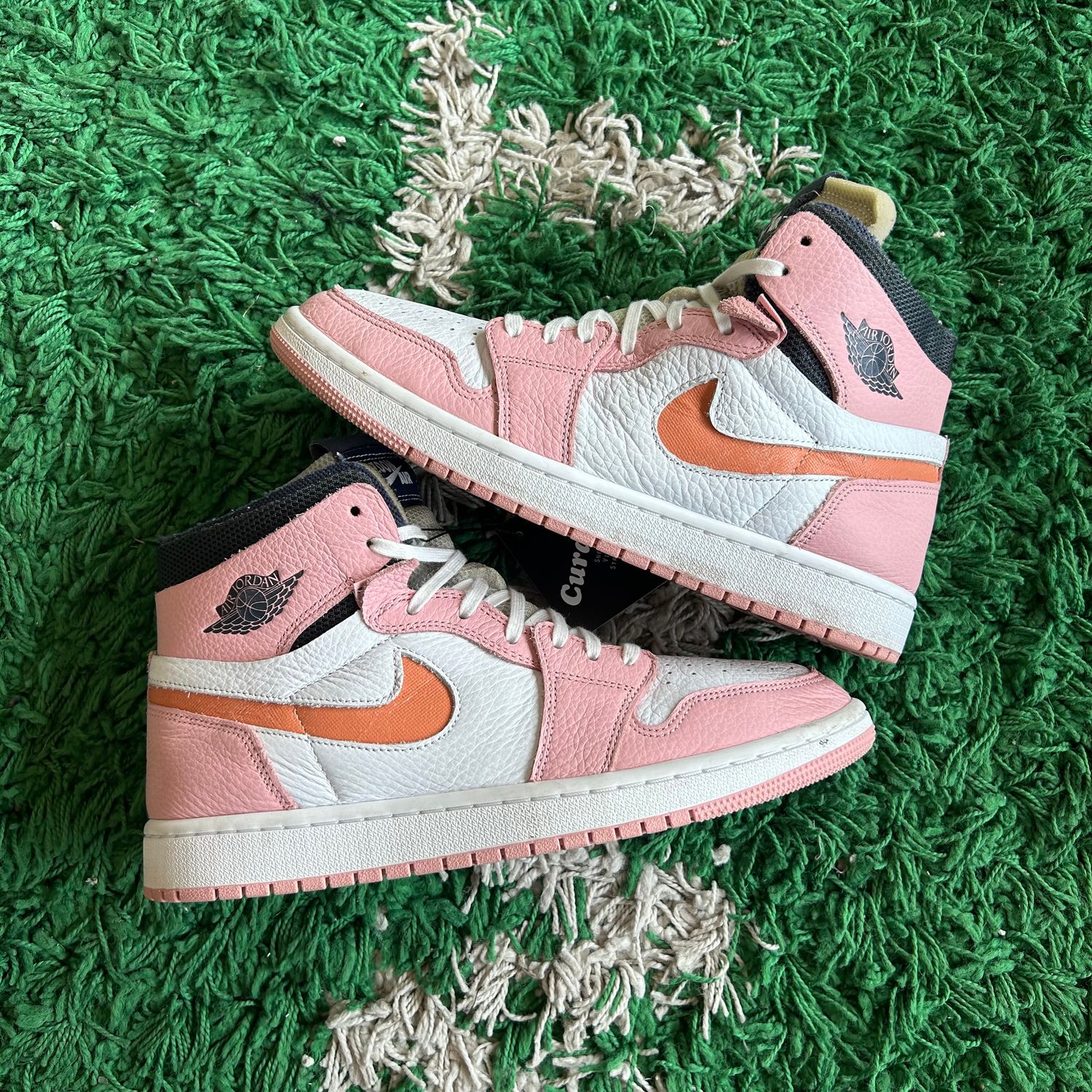PO NB AIR JORDAN 1 ZOOM AIR CMFT PINK GLAZE CACTUS FLOWER (W) (Sx) SIZE 10W/8.5M