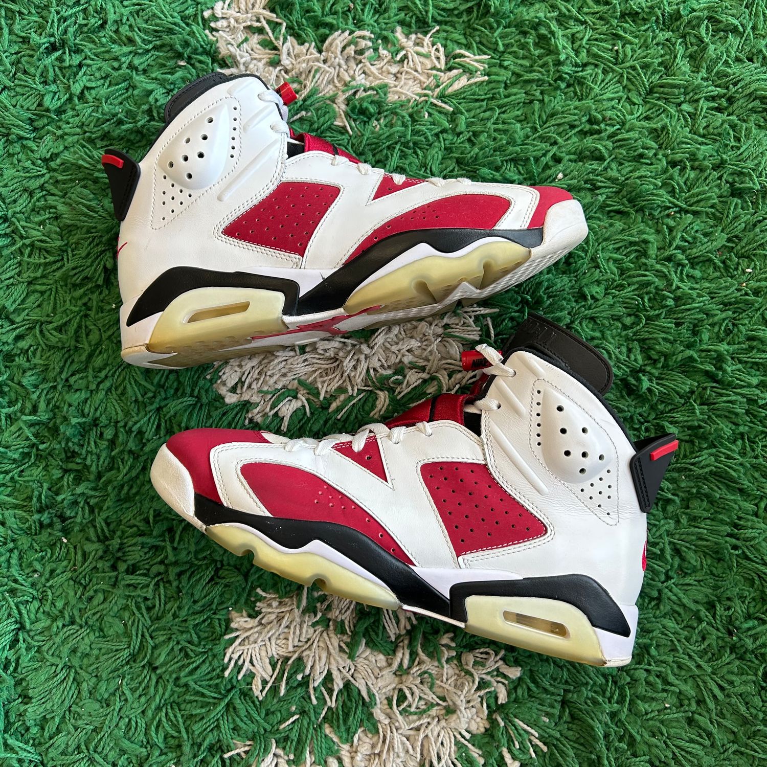 PO NB AIR JORDAN 6 CARMINE (Sx) SIZE 10
