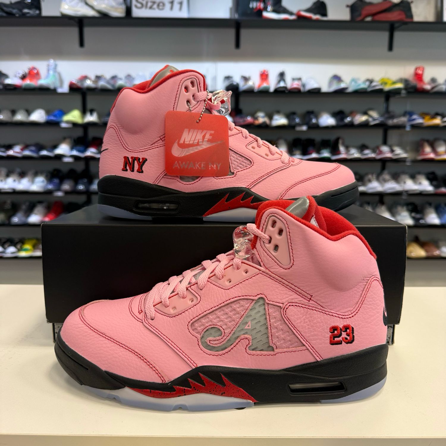 NEW AIR JORDAN 5 RETRO AWAKE NY ARCTIC PINK (SX)