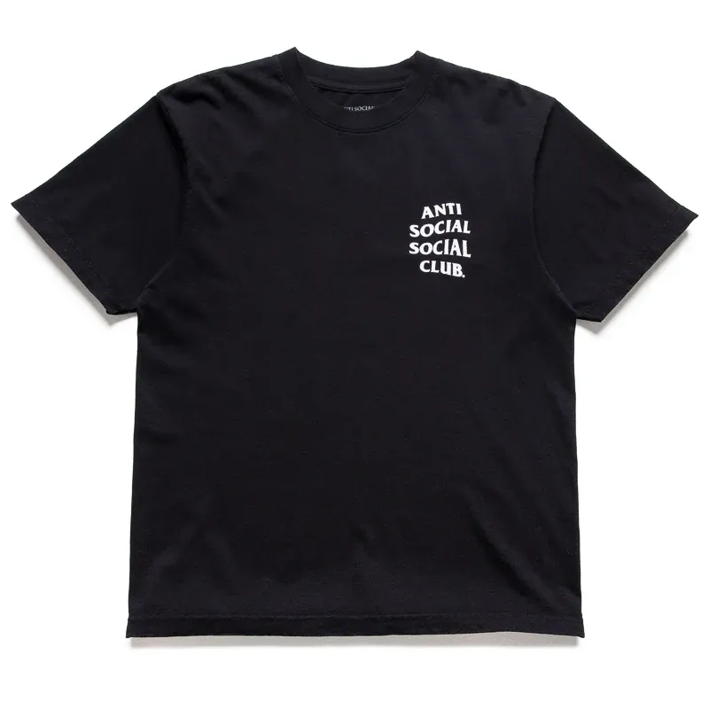 NEW ANTI SOCIAL SOCIAL CLUB PUFF TEE BLACK