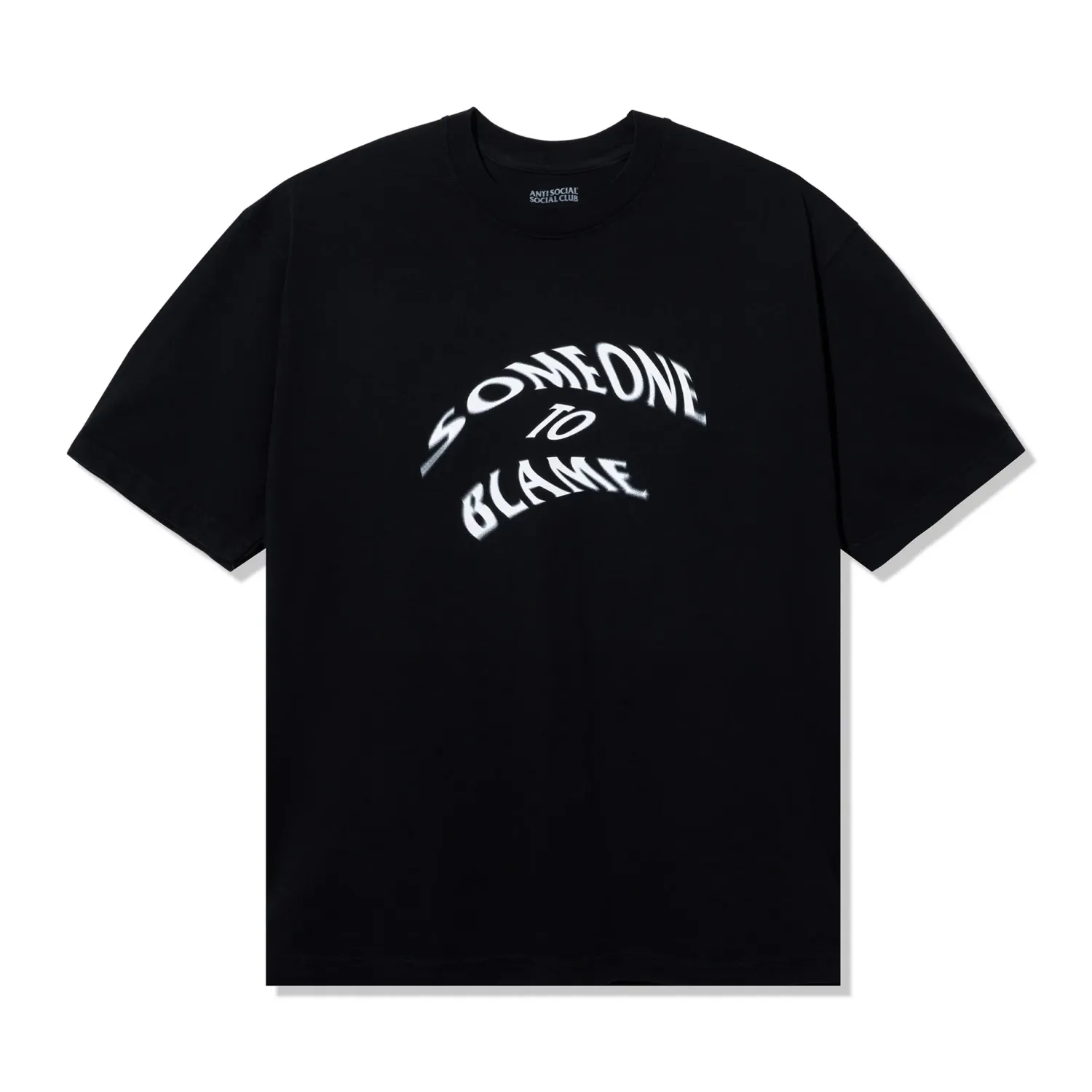 NEW ANTI SOCIAL SOCIAL CLUB BLAME PREMIUM TEE BLACK