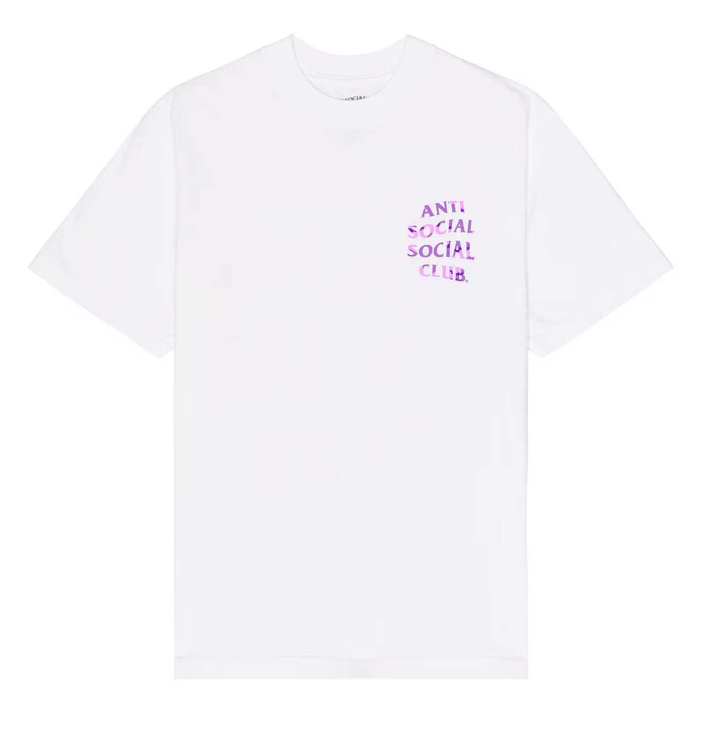 NEW ANTI SOCIAL SOCIAL CLUB CAMO MIND GAMES TEE WHITE