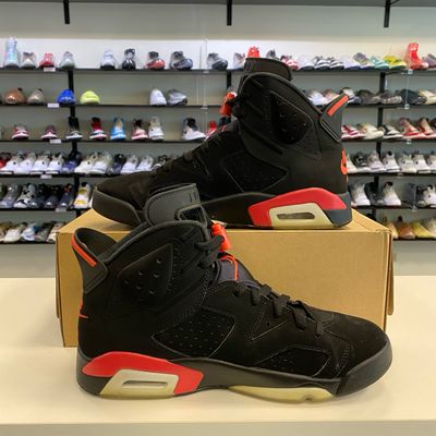 PO2 AIR JORDAN 6 RETRO INFRARED SALESMAN SIZE 9