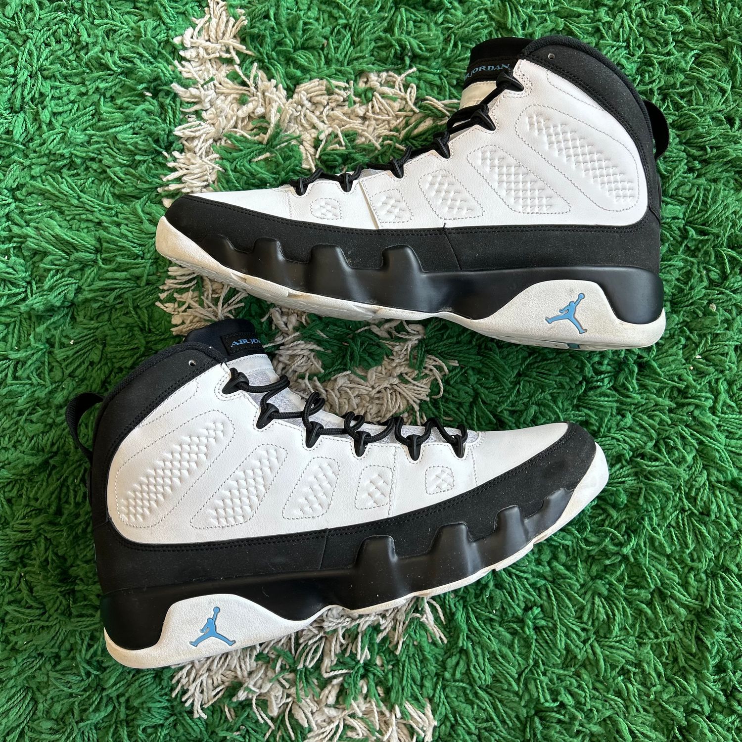 PO NB AIR JORDAN 9 UNC UNIVERSITY BLUE (Sx) SIZE 13