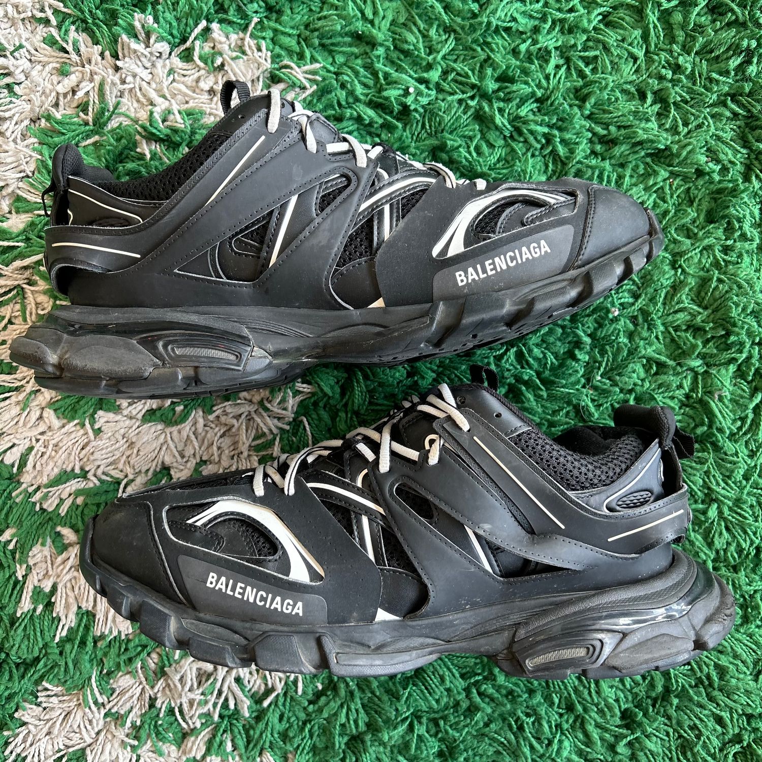 PO NB BALENCIAGA TRACK BLACK (2021) (NO INSOLES) (Sx) SIZE 13