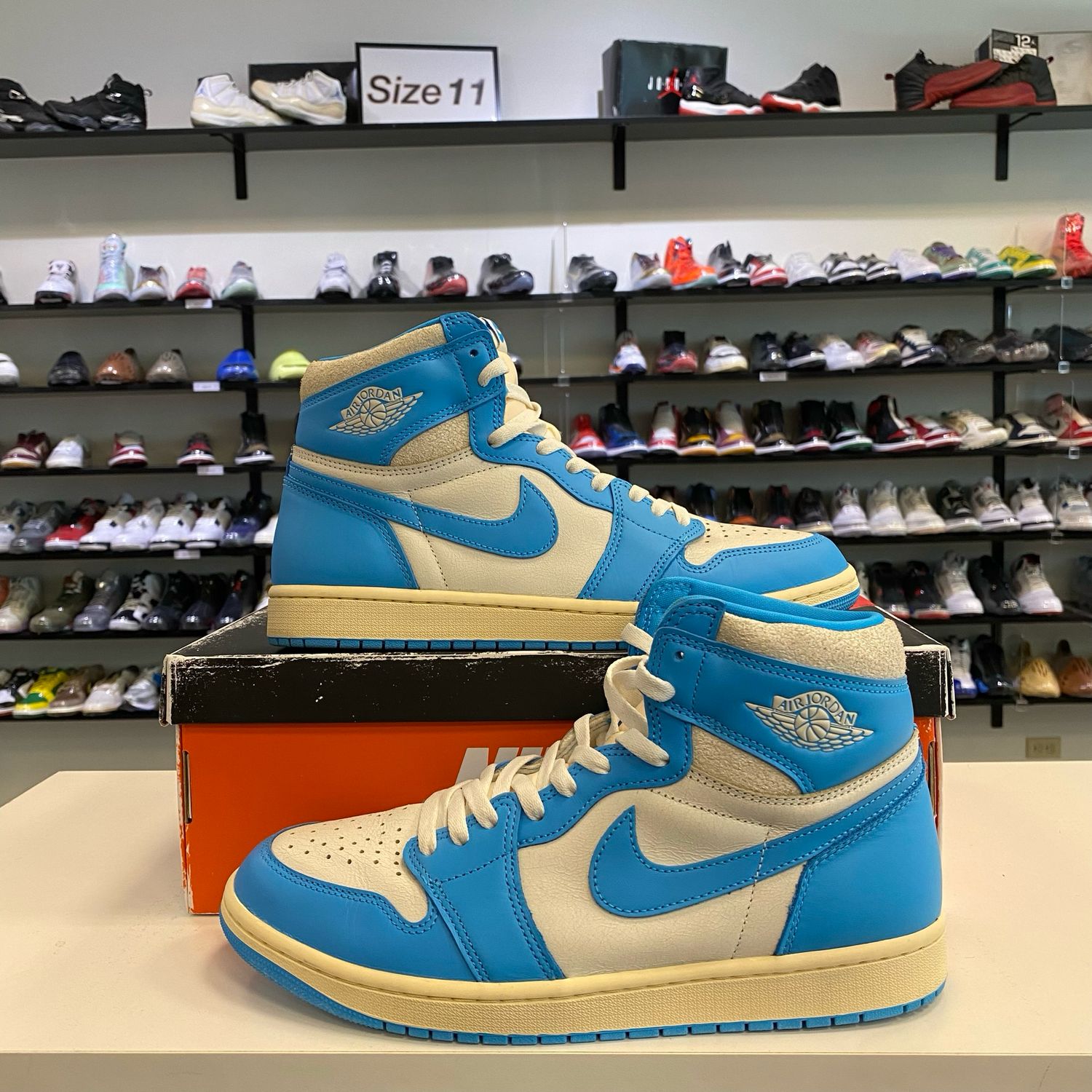 PO AIR JORDAN 1 RETRO HIGH OG UNC REIMAGINED SIZE 11