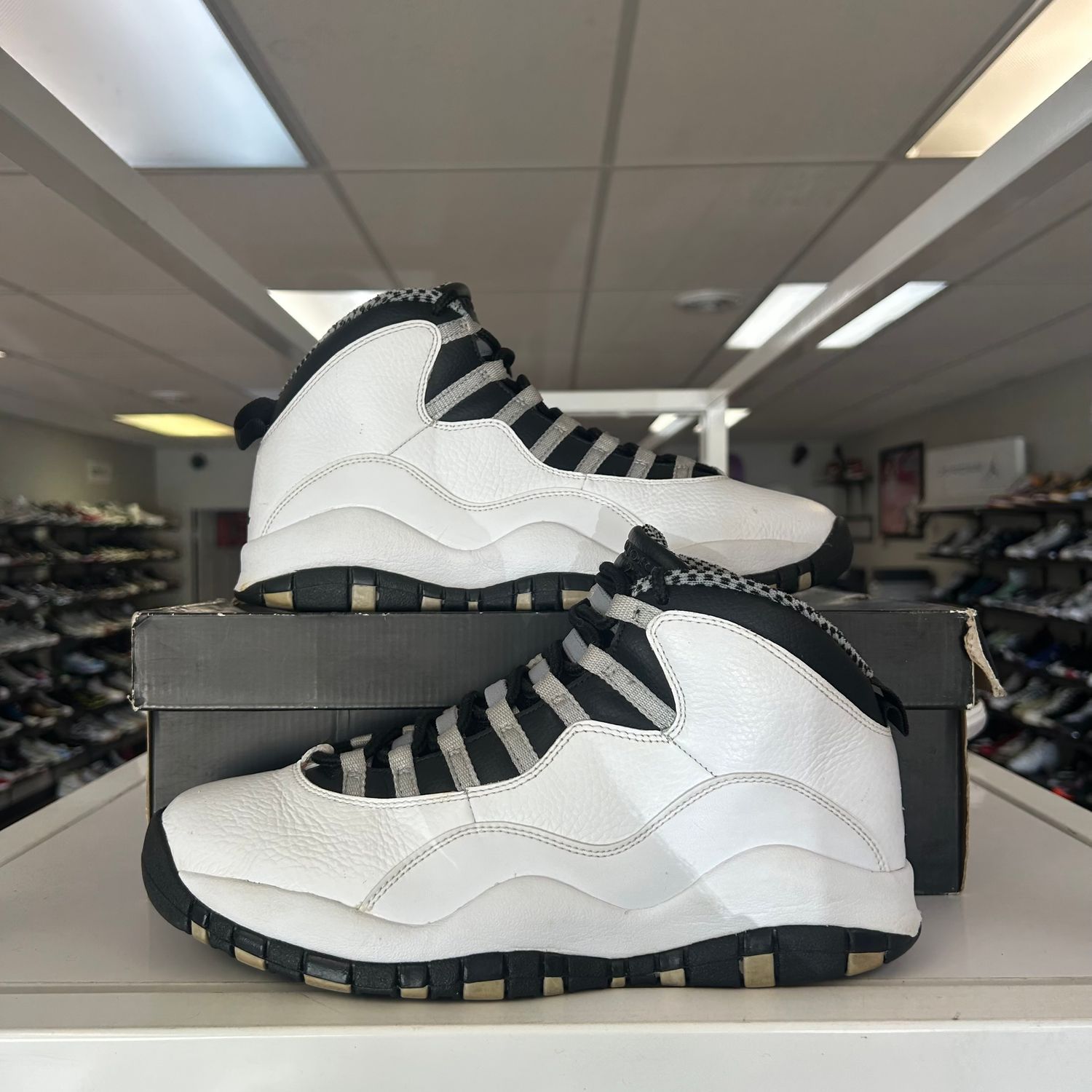 PO AIR JORDAN 10 STEEL (2013) (Sx) SIZE 9.5