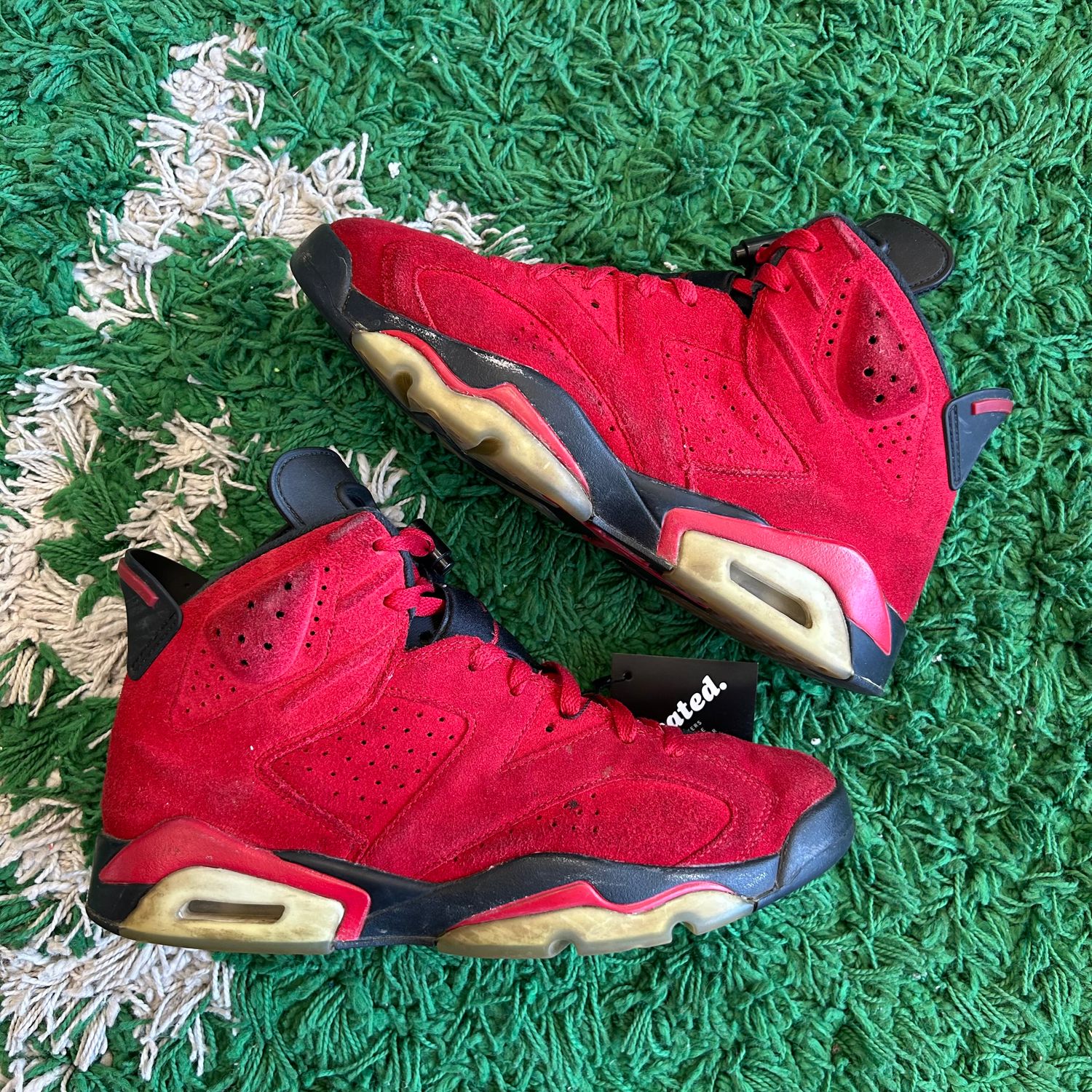PO NB AIR JORDAN 6 TORO BRAVO (Sx) SIZE 10.5
