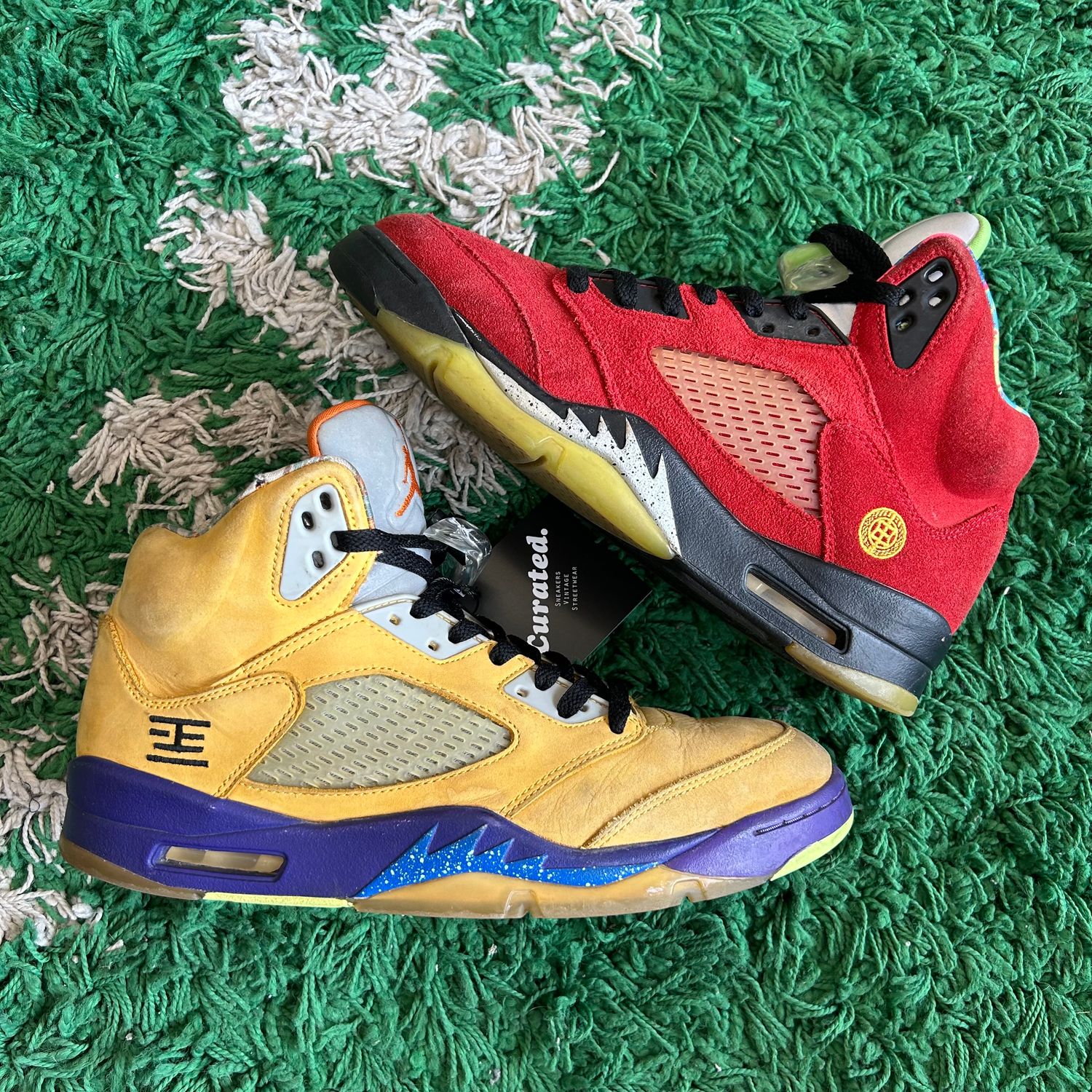 PO NB AIR JORDAN 5 WHAT THE (Sx) SIZE 10