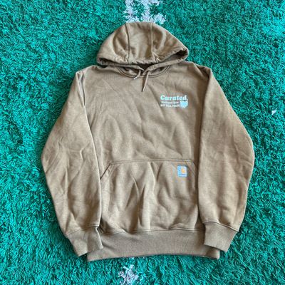 NEW CURATED CARHARTT 5 YEARS HOODIE BROWN