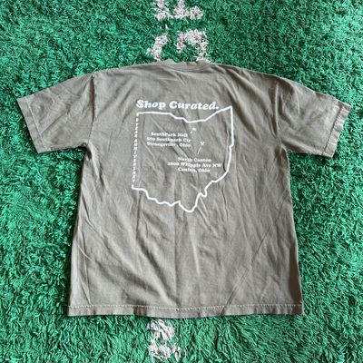 NEW CURATED 5 YEARS TEE ARMY GREEN
