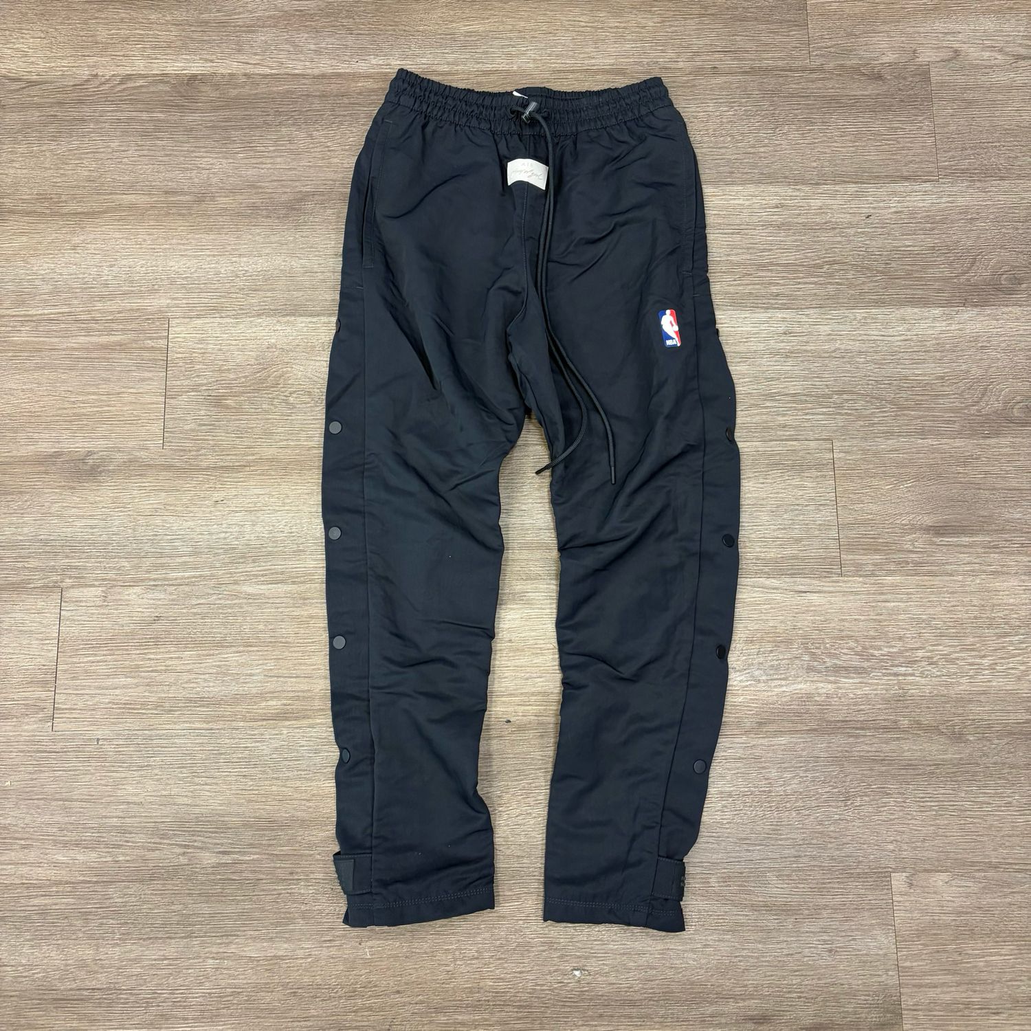 PO NIKE X FEAR OF GOD NRG WARM UP PANT OFF BLACK SIZE XS