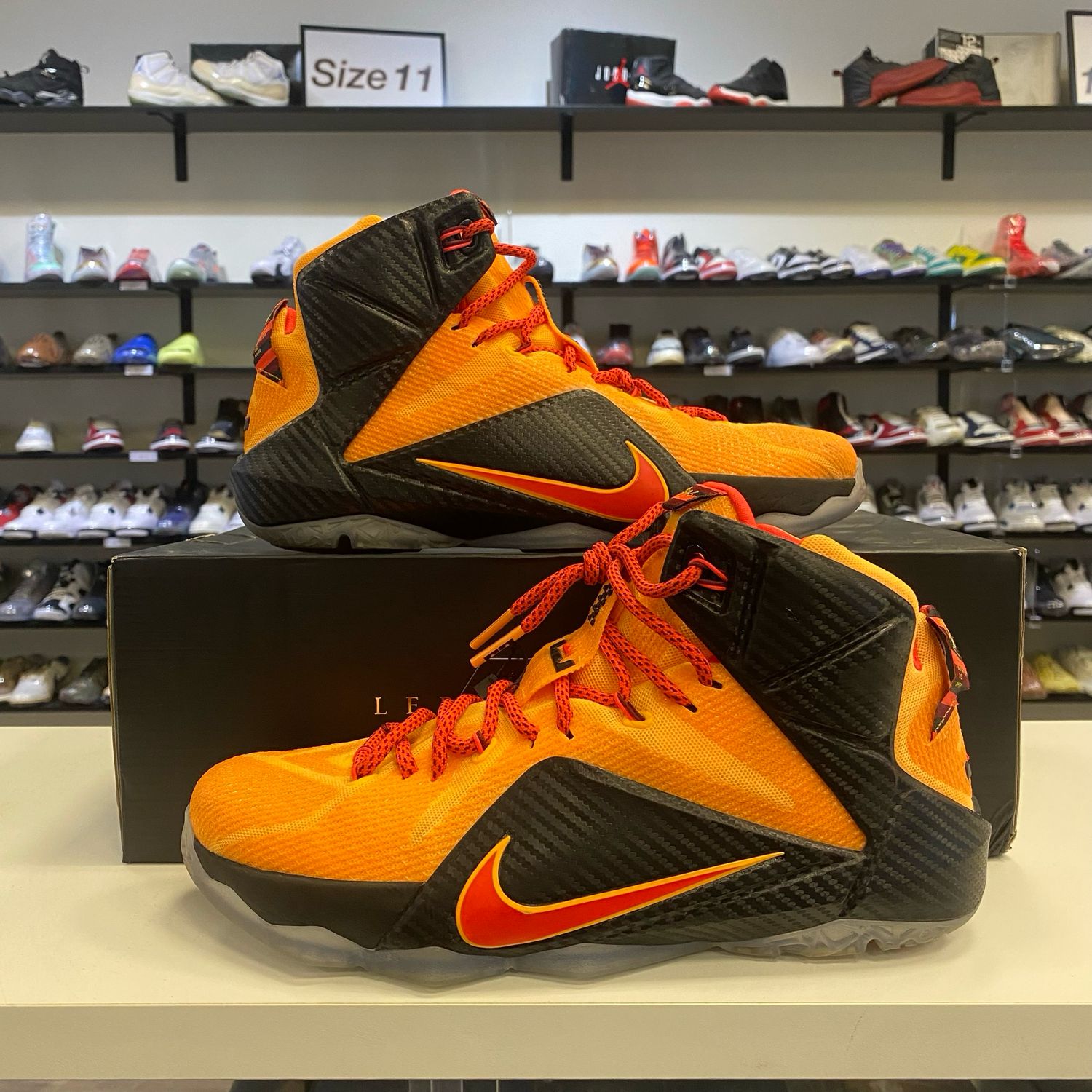 PO NIKE LEBRON 12 WITNESS SX SIZE 10