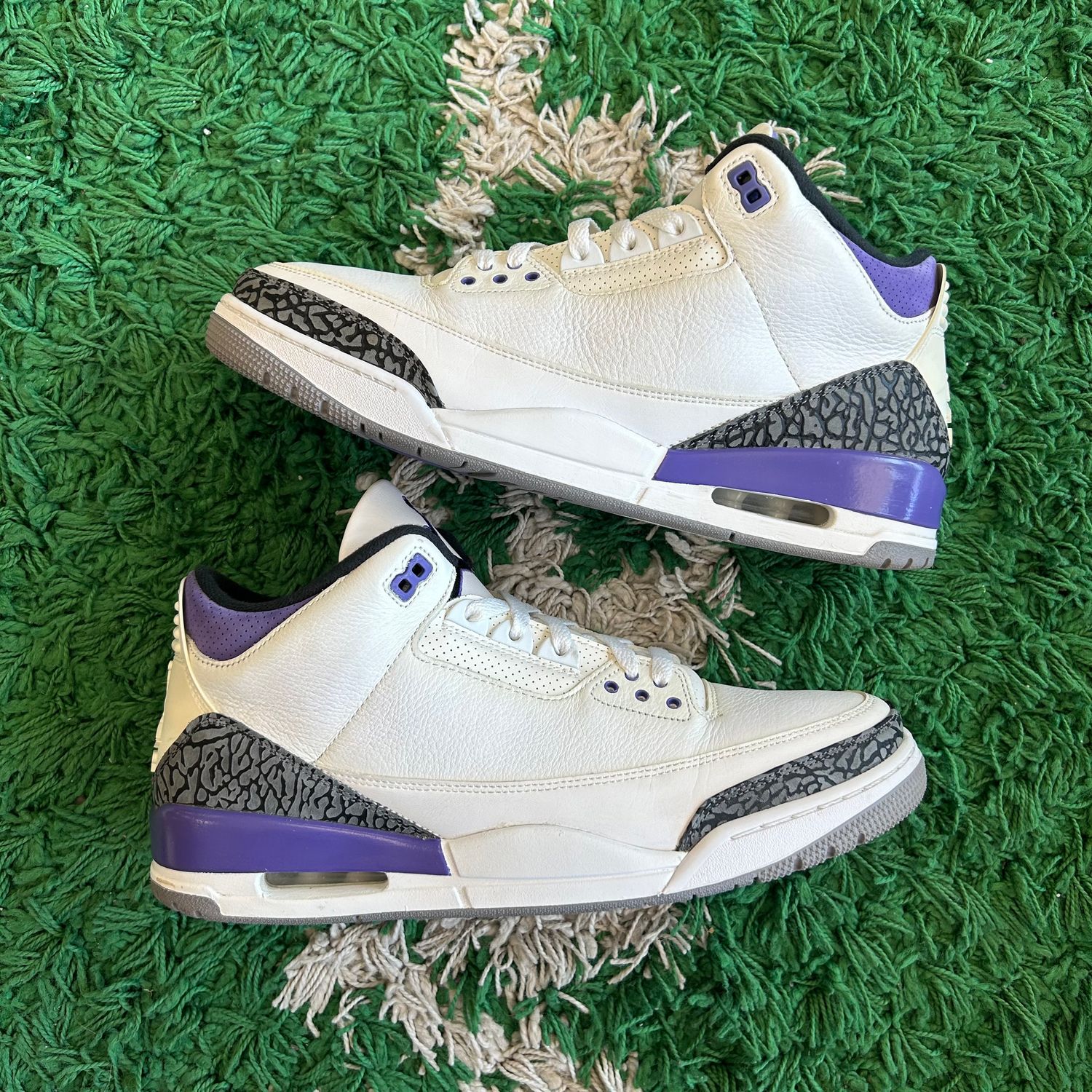 PO NB AIR JORDAN 3 RETRO DARK IRIS SX SIZE 13