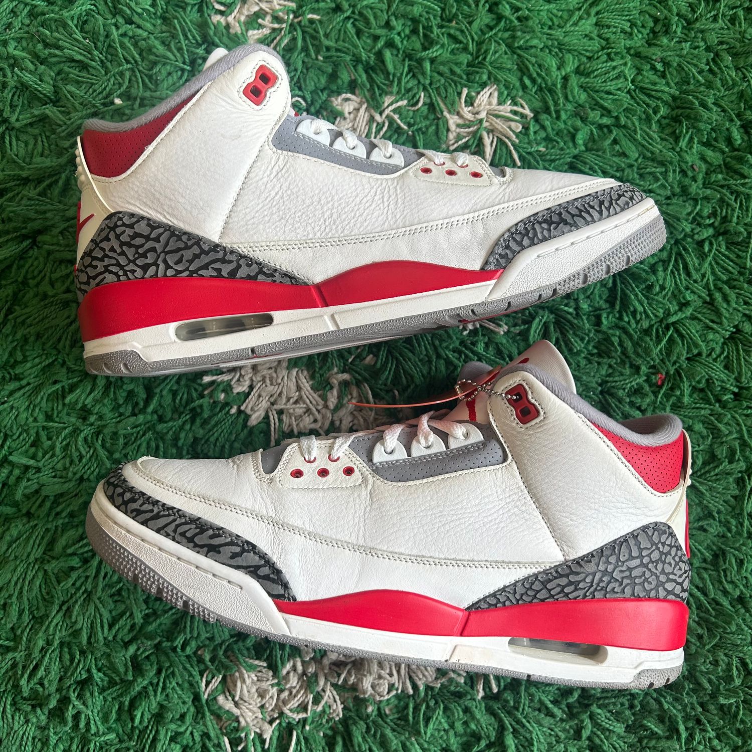 PO NB AIR JORDAN 3 RETRO FIRE RED (2022) SX SIZE 13