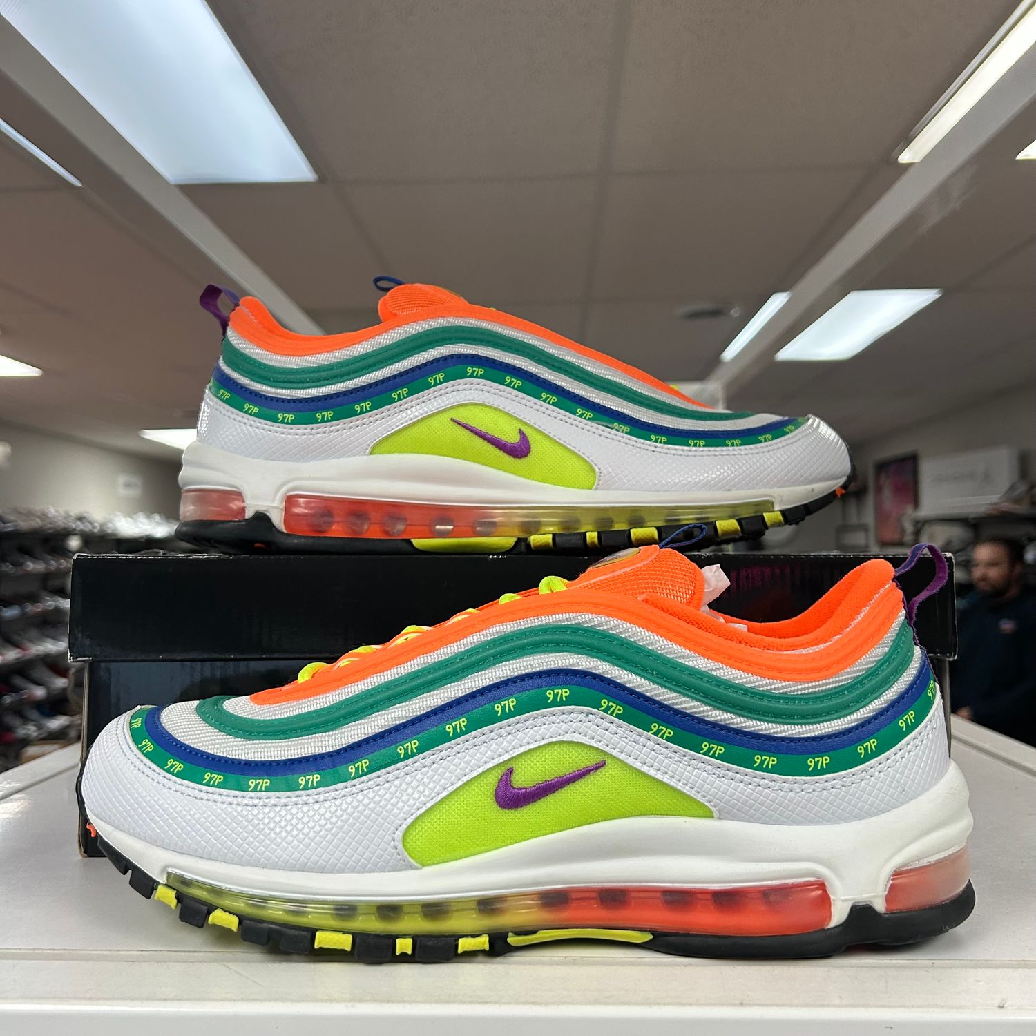 PO NIKE AIR MAX 97 LONDON SUMMER OF LOVE SX SIZE 11