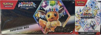 NEW POKEMON PRISMATIC EVOLUTIONS SAMS CLUB 2 PACK