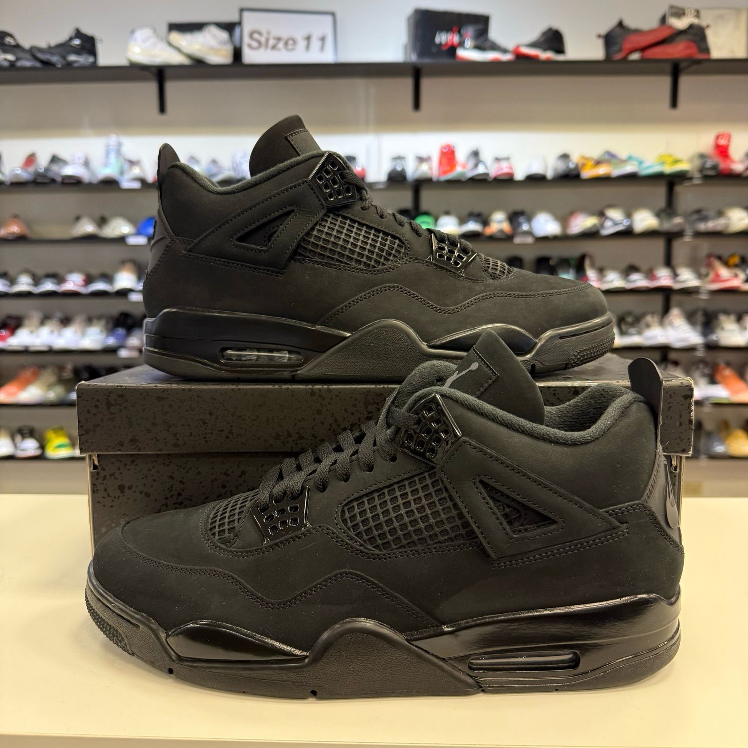 PO AIR JORDAN 4 RETRO BLACK CAT (2025) (SX) SIZE 13