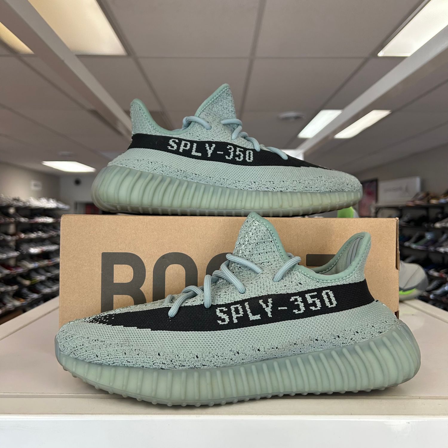 PO2 ADIDAS YEEZY BOOST 350 V2 SALT SX SIZE 8.5