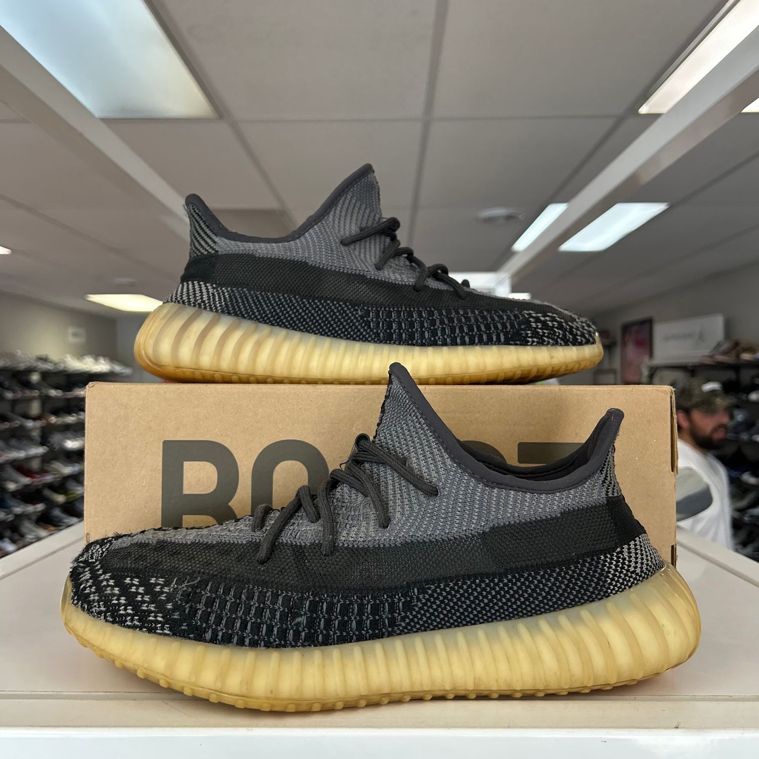 PO ADIDAS YEEZY 350 CARBON SX SIZE 10.5