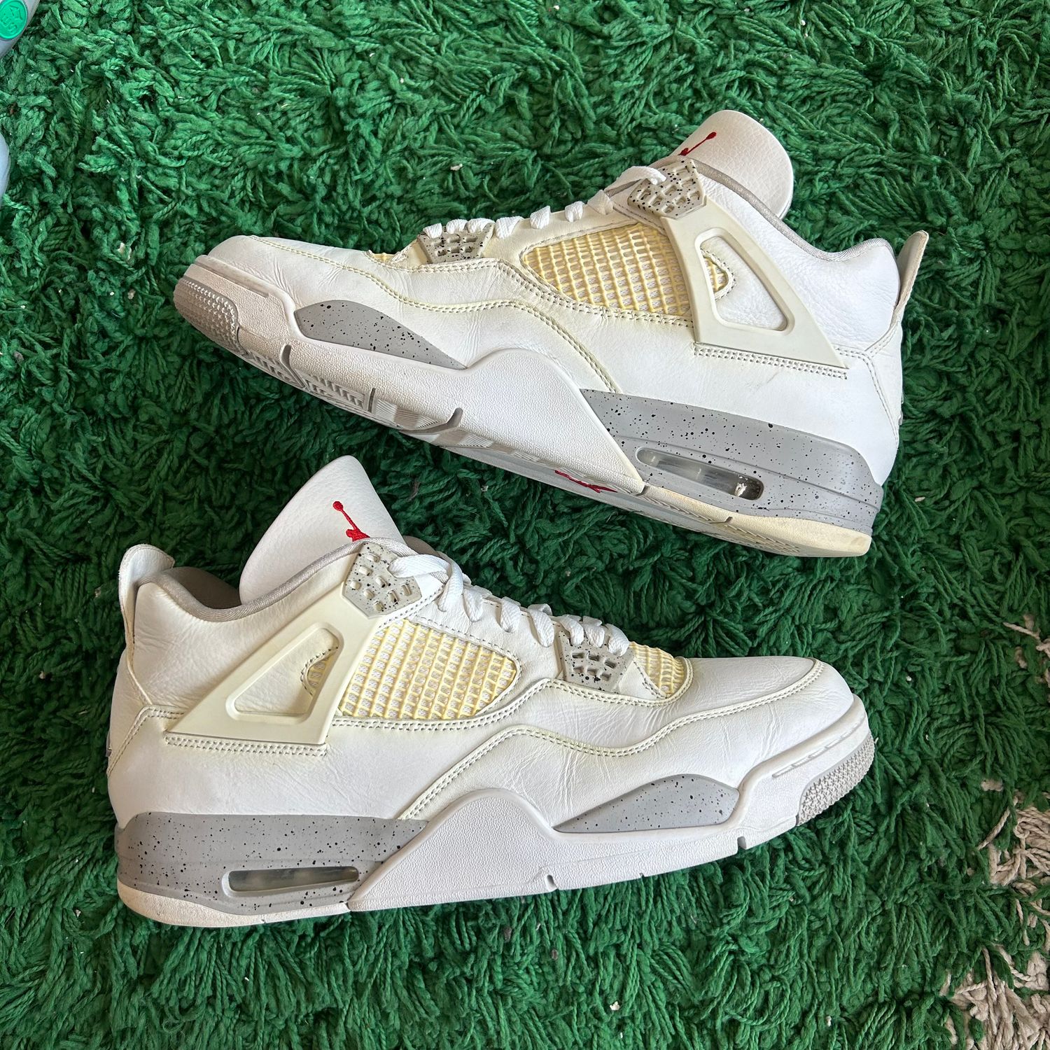PO NB AIR JORDAN 4 RETRO WHITE OREO (2021) (SX) SIZE 13