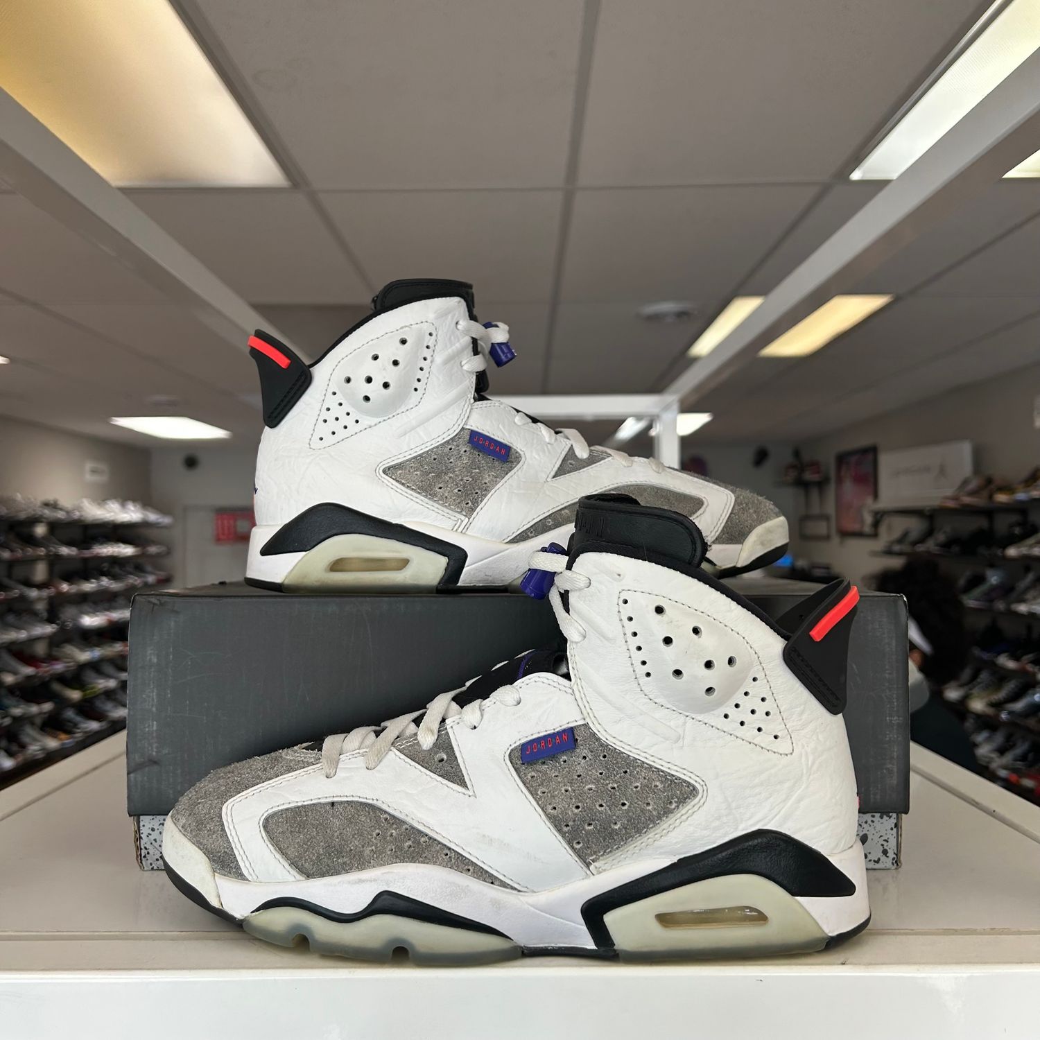PO2 AIR JORDAN 6 FLIGHT NOSTALGIA SX SIZE 8