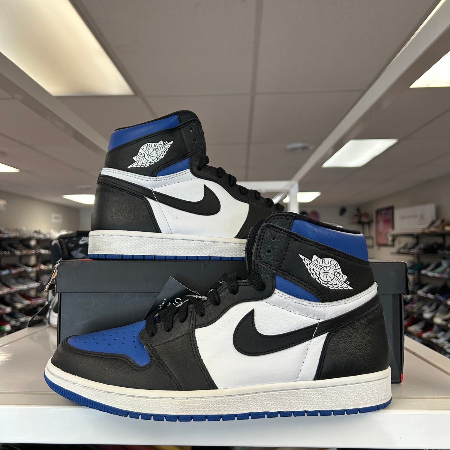 PO2 AIR JORDAN 1 ROYAL TOE (SX) SIZE 11
