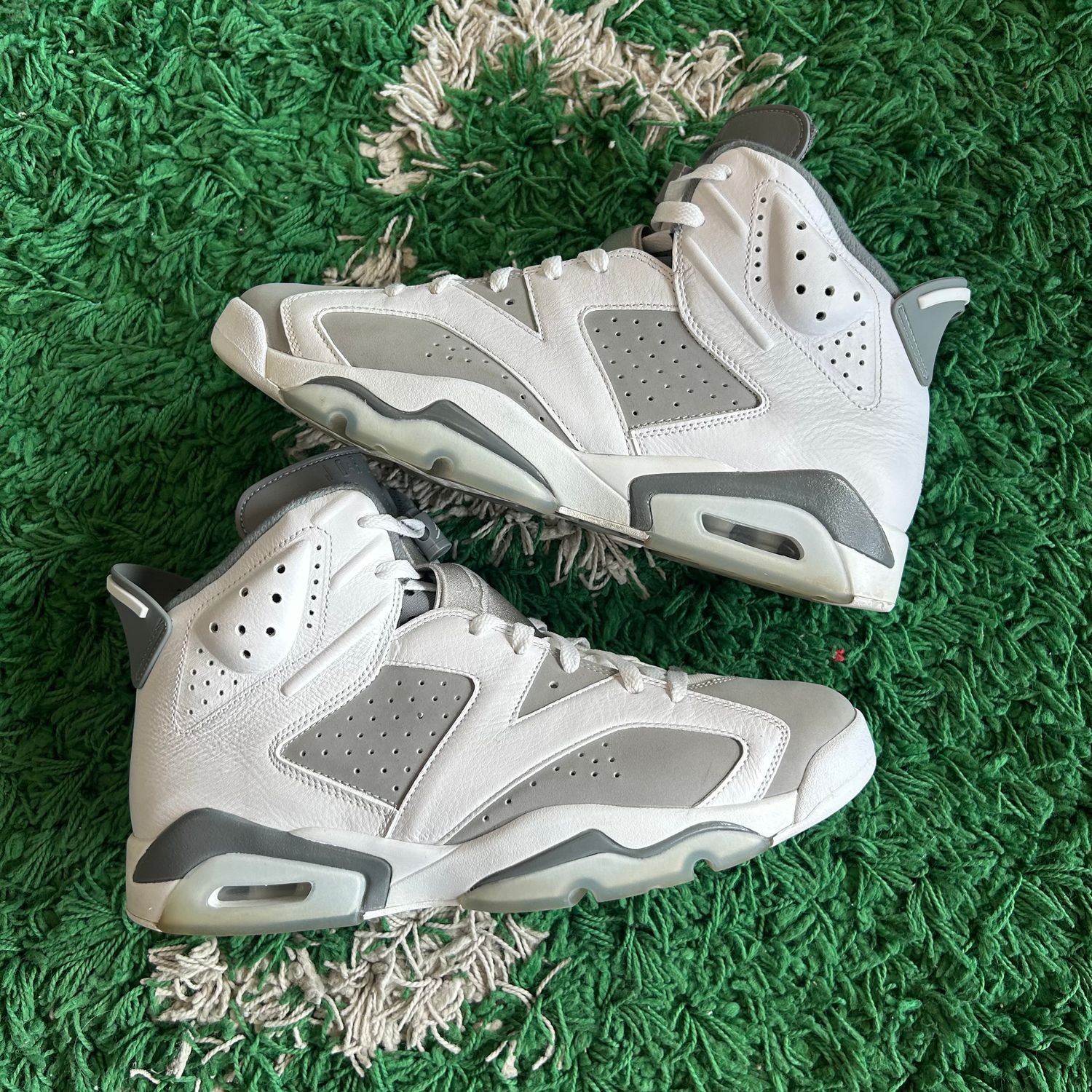 PO NB AIR JORDAN 6 RETRO COOL GREY (SX) SIZE 12