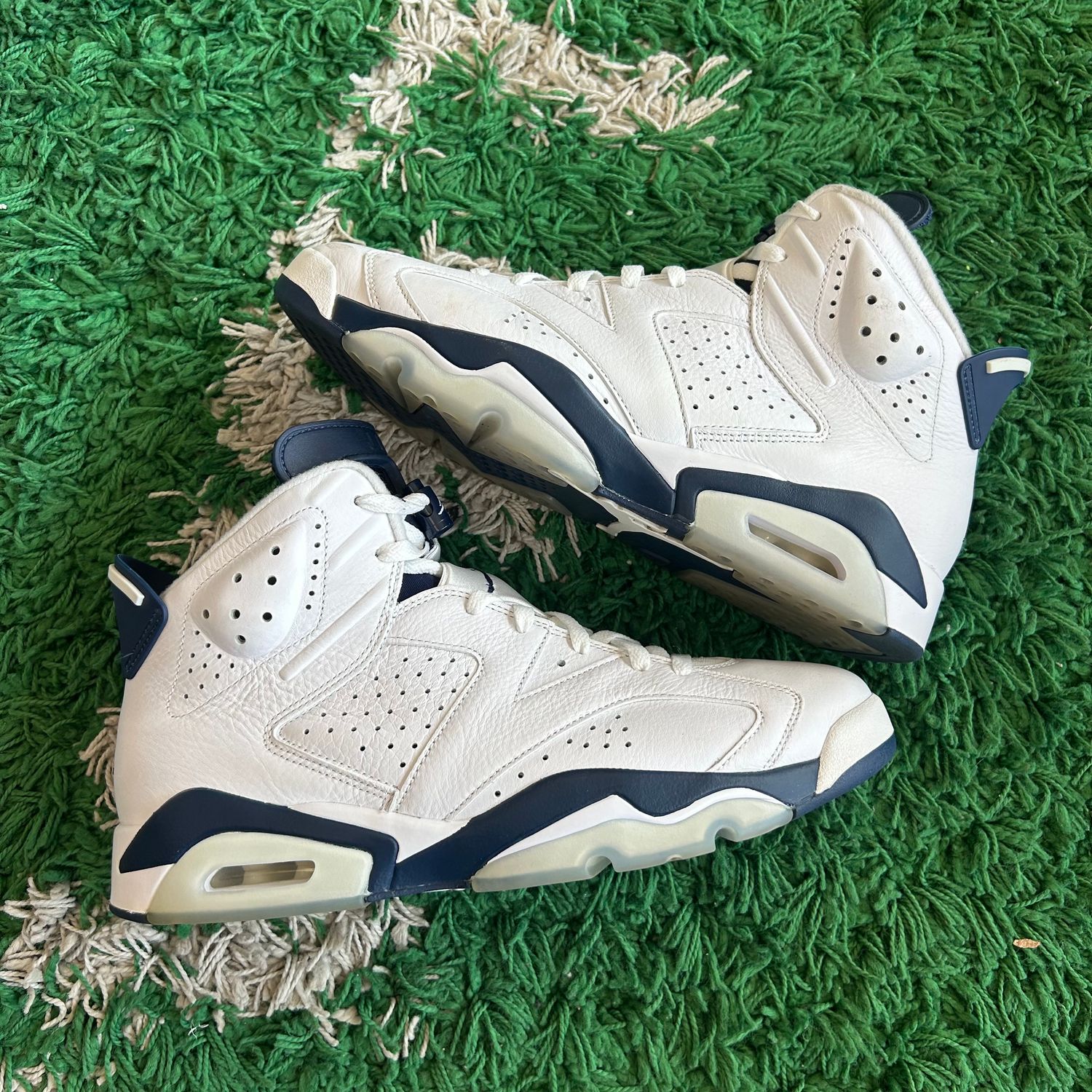 PO NB AIR JORDAN 6 RETRO MIDNIGHT NAVY (2022) (SX) SIZE 12