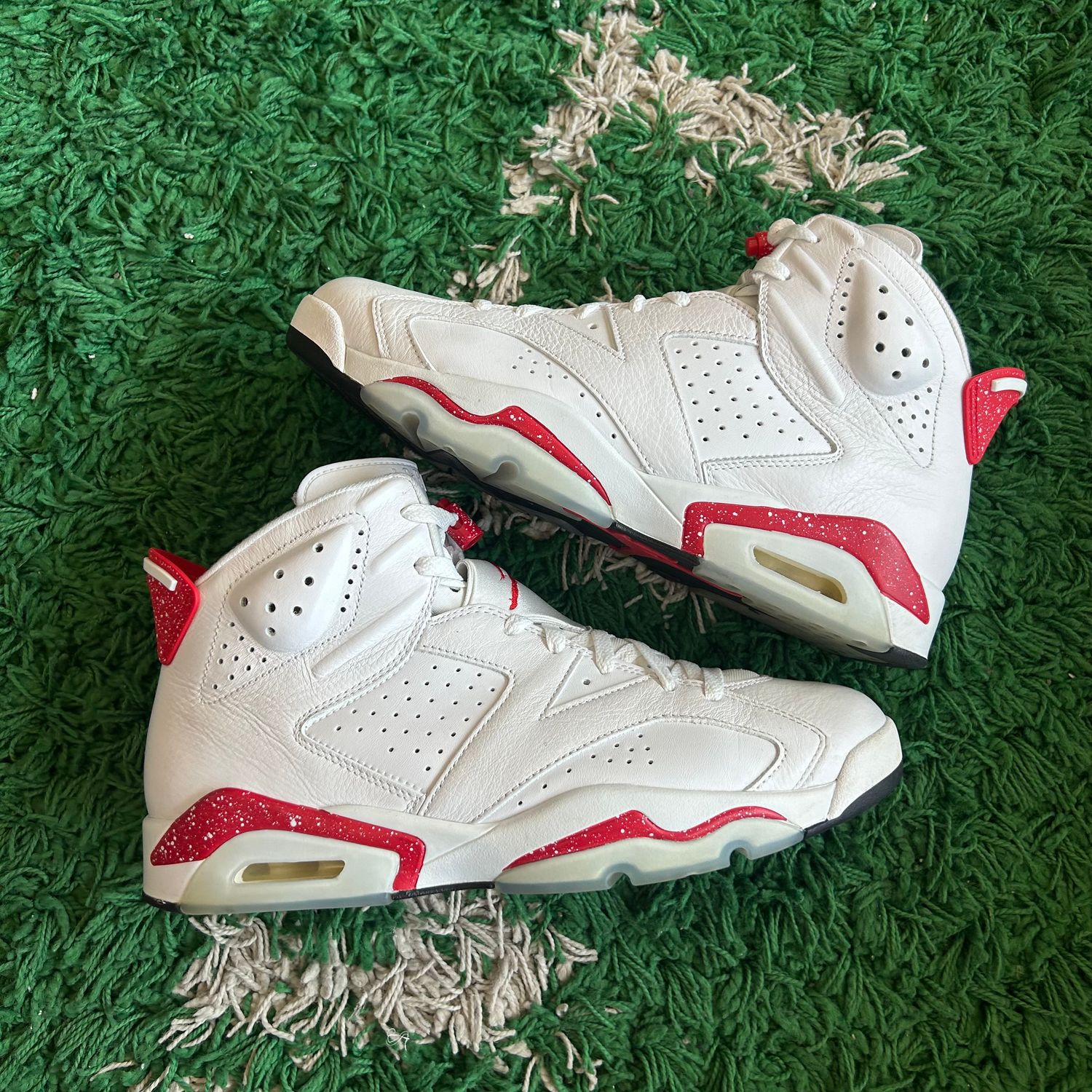 PO NB AIR JORDAN 6 RED OREO (SX) SIZE 12