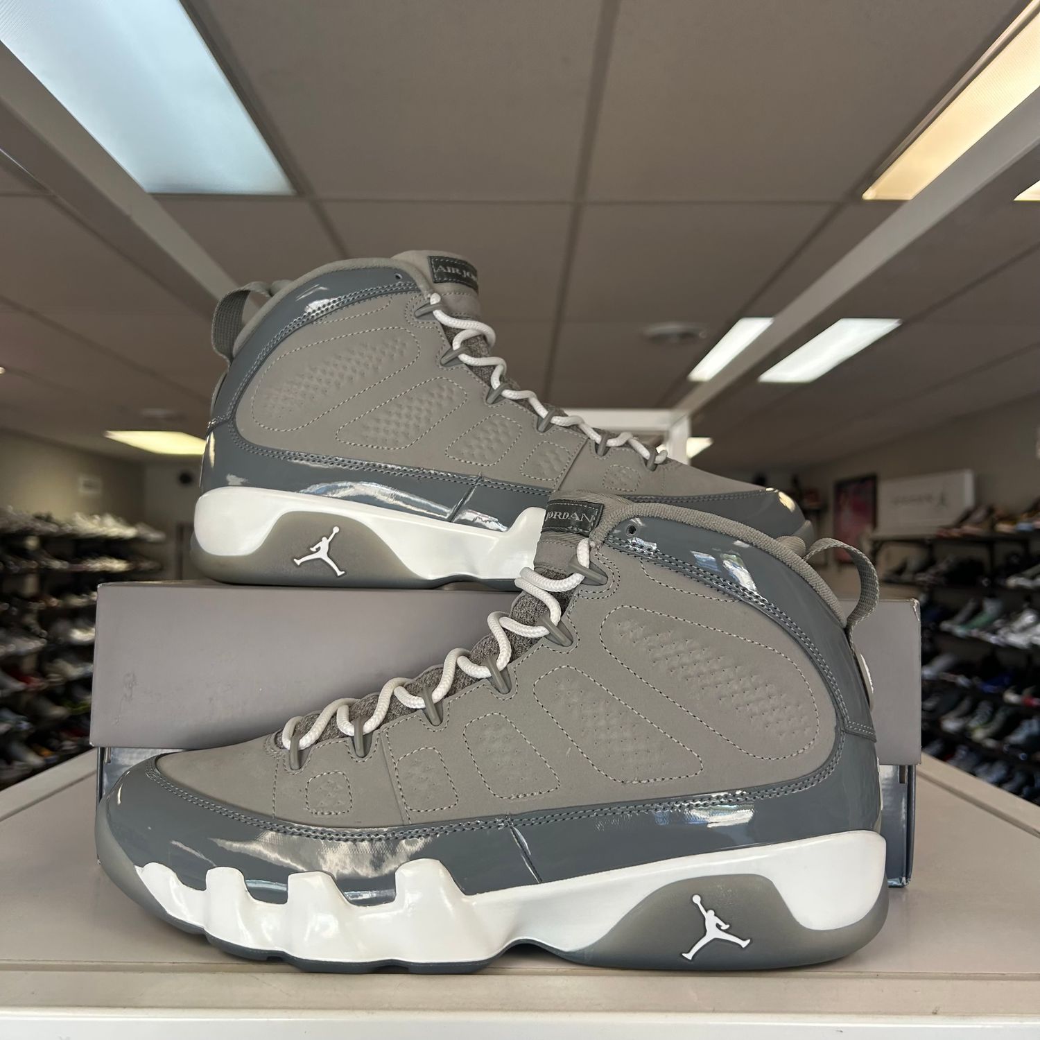 PO4 AIR JORDAN 9 RETRO COOL GREY (2025) SIZE SX 10.5