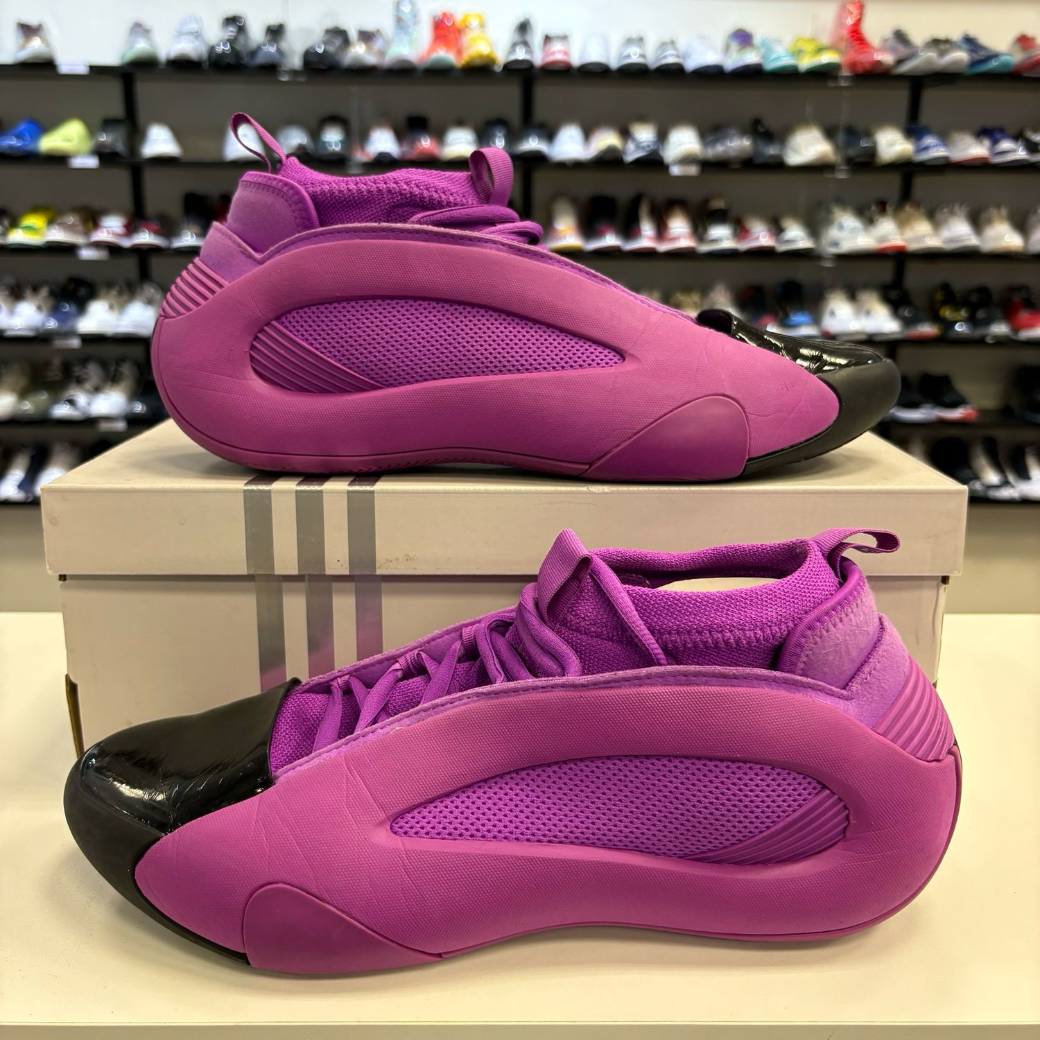 PO ADIDAS HARDEN VOL 8 PURPLE BURST SIZE 10.5