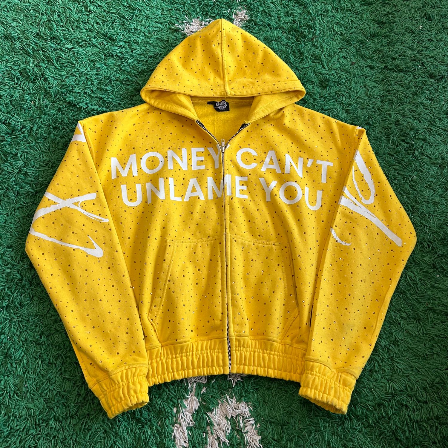 PO PLUG VISION HOODIE YELLOW GEMS (SX) SIZE L