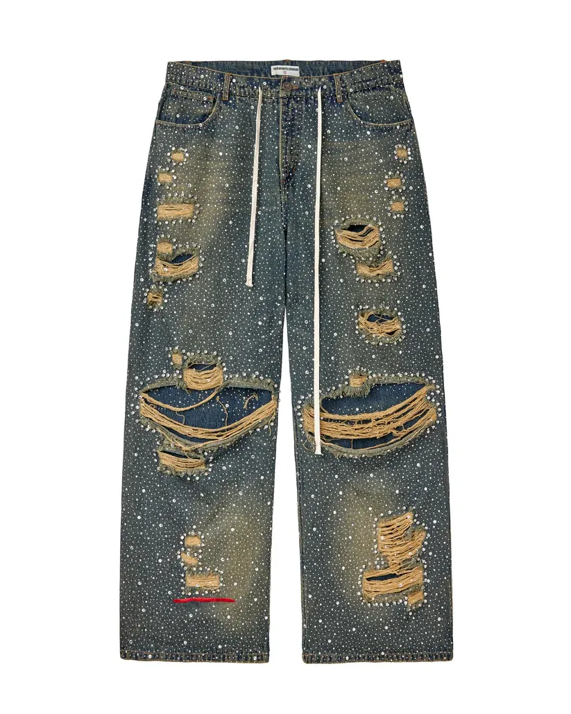 NEW VALE FOREVER ICED OUT DENIM BLUE