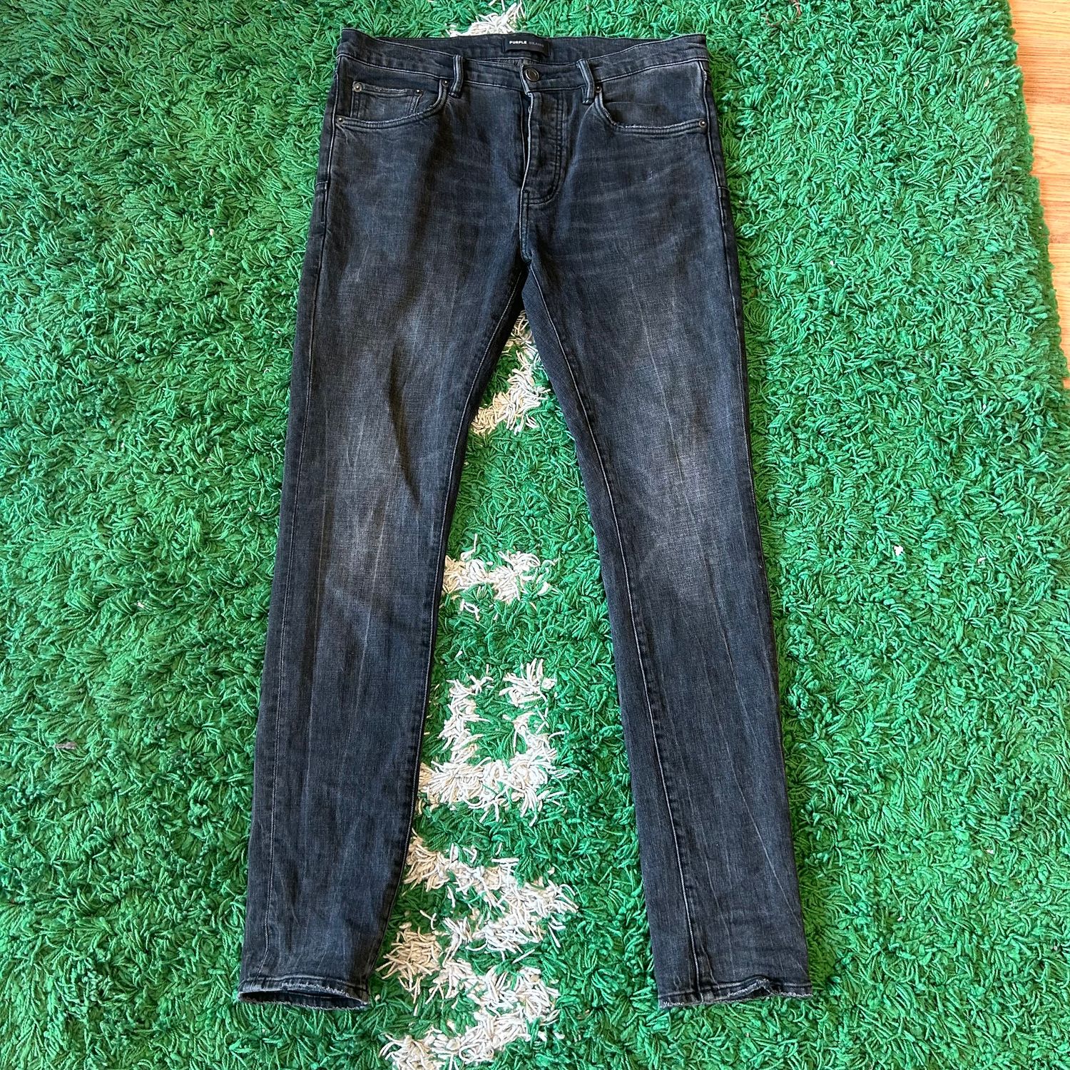 PO PURPLE JEANS P001 BLACK SIZE 33