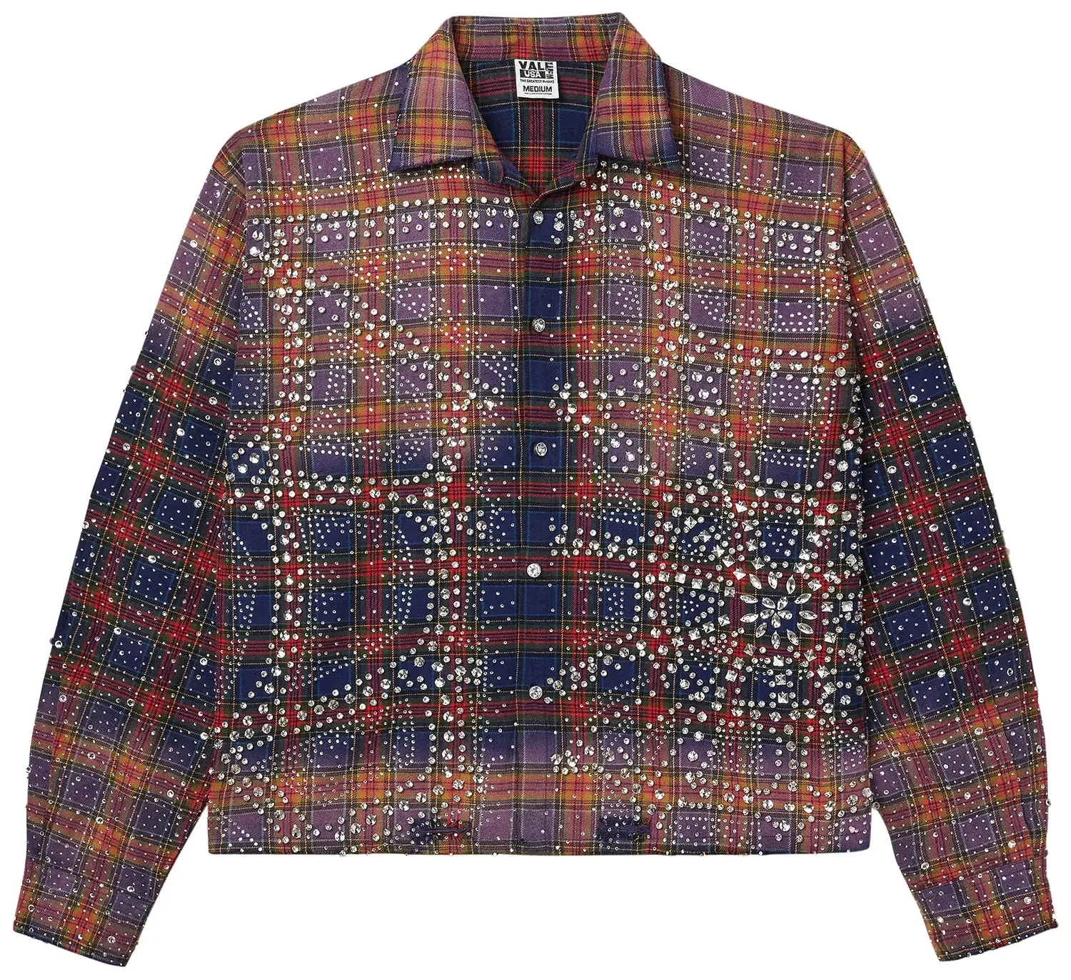 NEW VALE FOREVER PURPLE FEVER FLANNEL BLUE / ORANGE