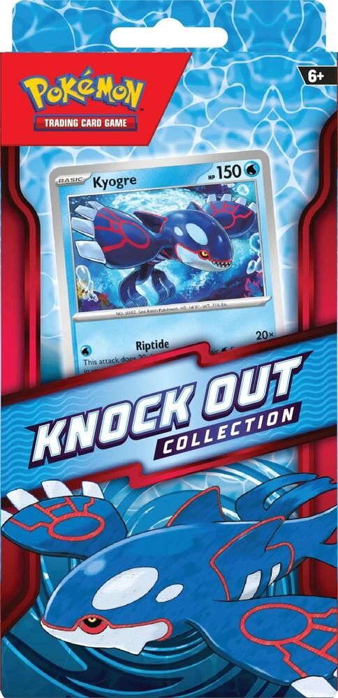 NEW POKEMON KNOCK OUT COLLECTION (KYOGRE)