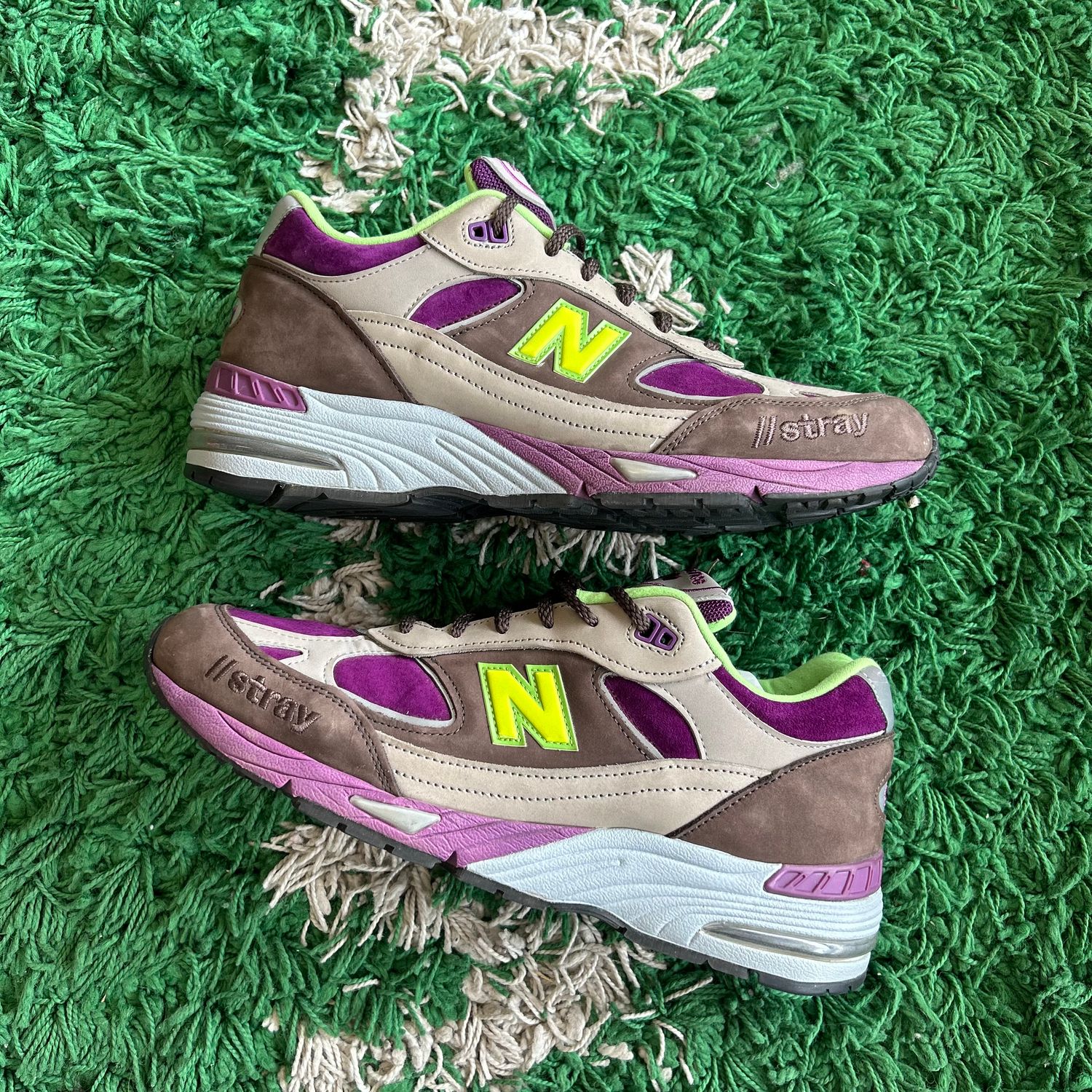 PO NB NEW BALANCE 991 STRAY RATS BROWN (SX) SIZE 11
